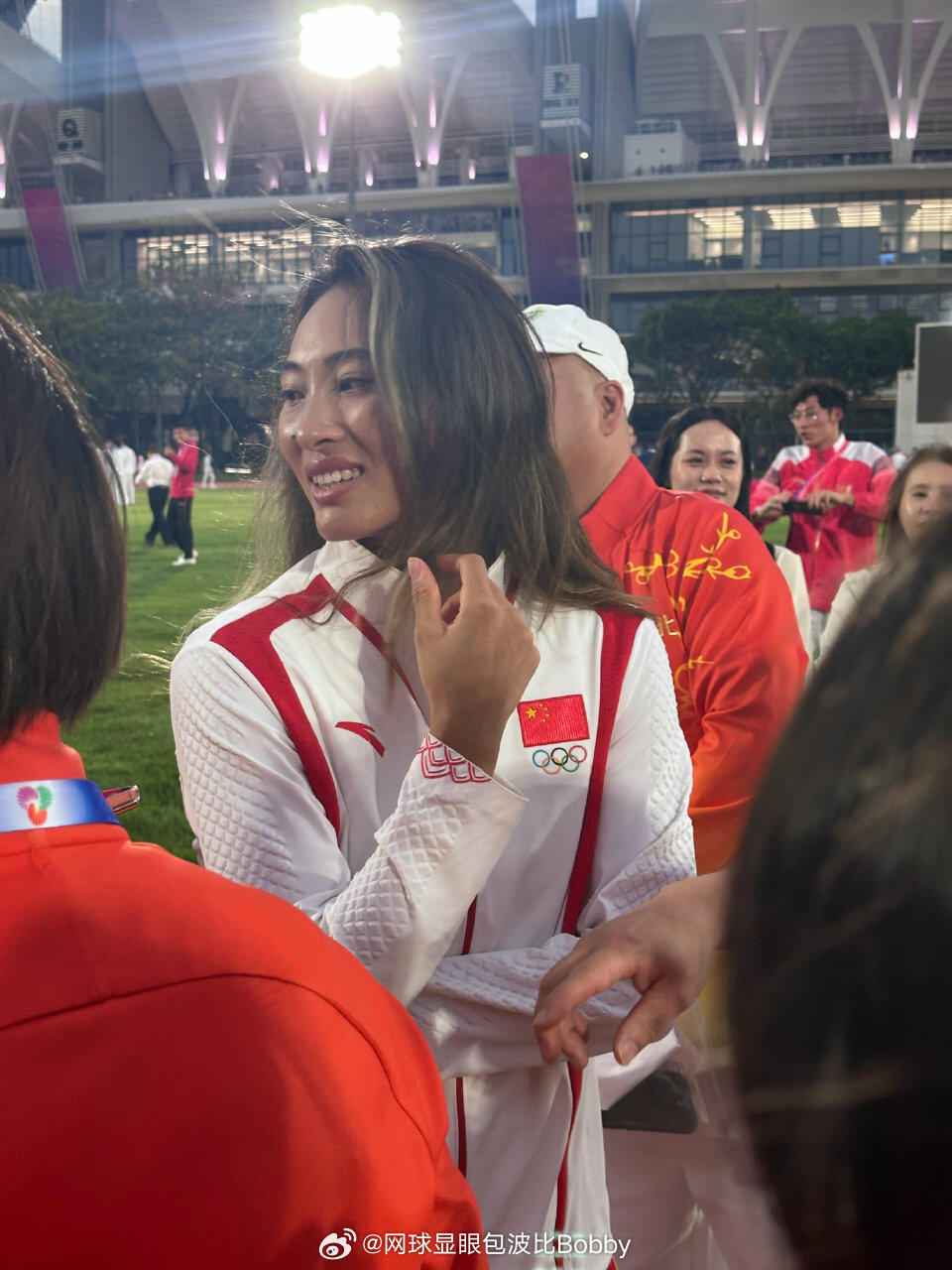 号外，号外📢郑钦文担任湖北代表团旗手🔥全运会开幕式准备中郑钦文担任湖北代表团