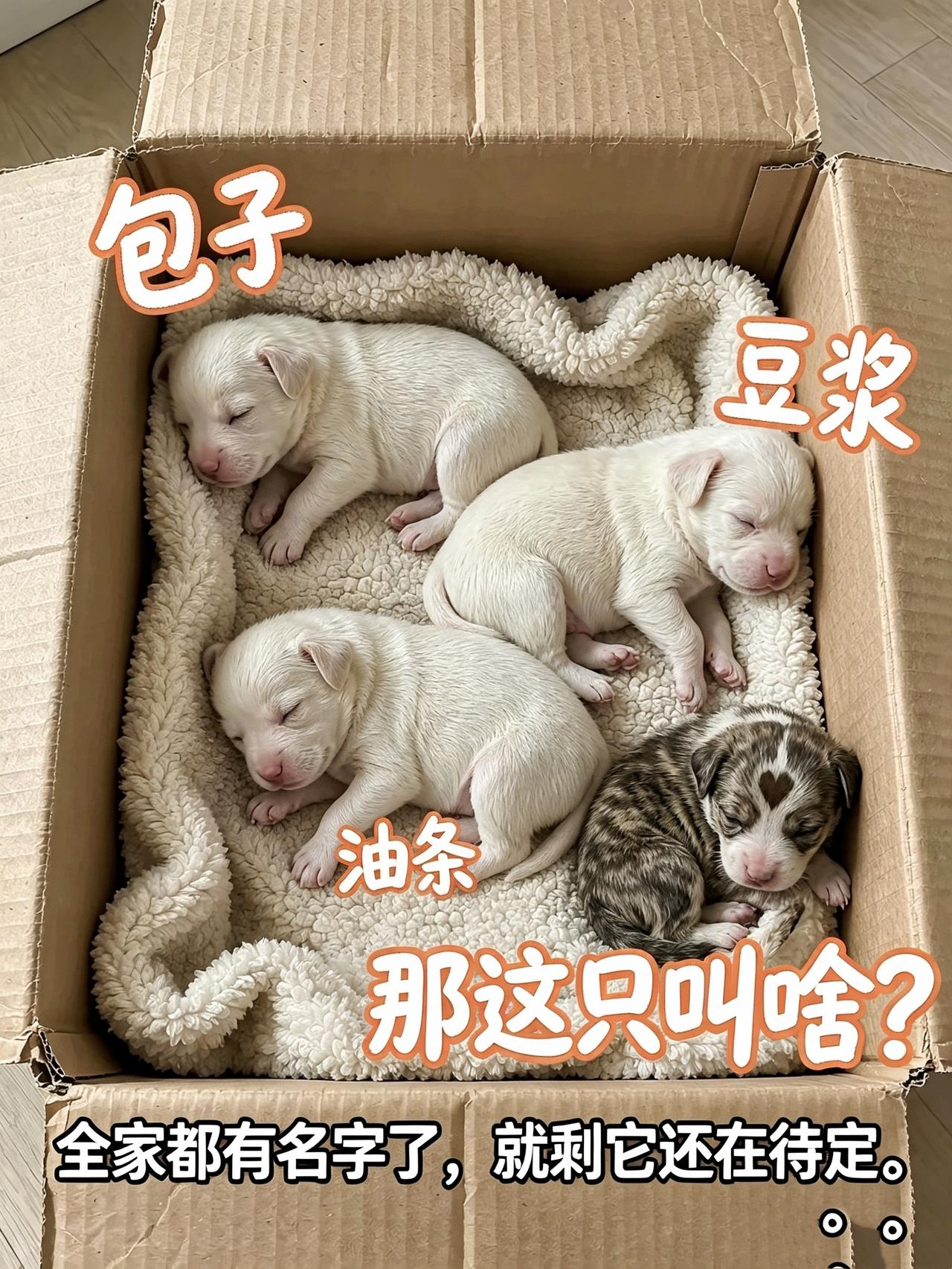 包子、豆浆、油条都有了，最后一只到底该叫啥？