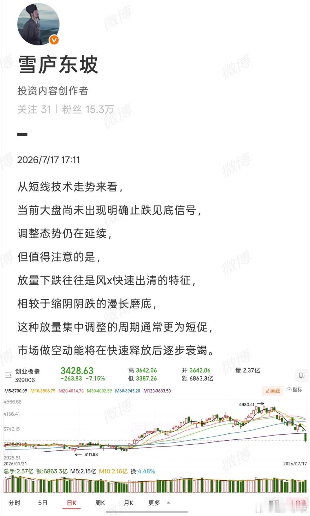 经历本轮连续深度暴跌，市场整体估值持续回落，风险收益比方面，已逐步步入良性配置区