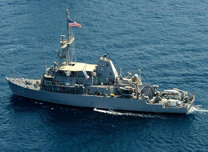 军事ai新视野  美国“复仇者”级扫雷舰“复仇者”级扫雷舰是美国于20世纪80年