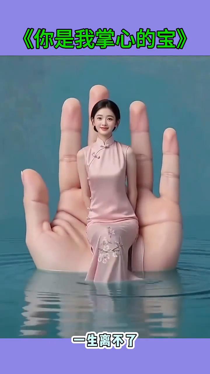 AI生成+。
你是我掌心的宝，一生离不了，愿意陪你永远，愿陪你到老。无论前路如何