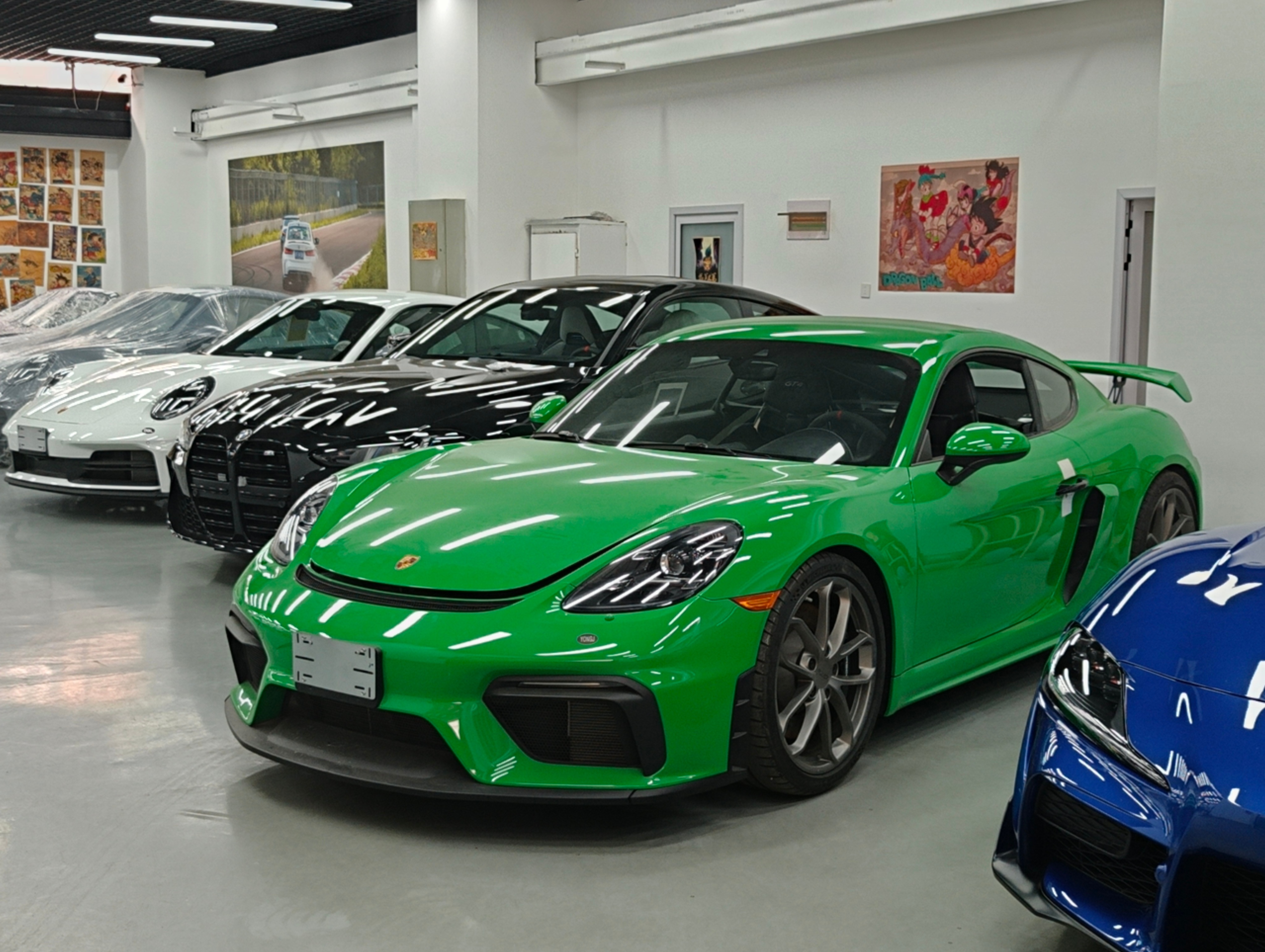 展厅新成员，保时捷718 cayman GT4目前在处理手续问题，产权清晰后，就