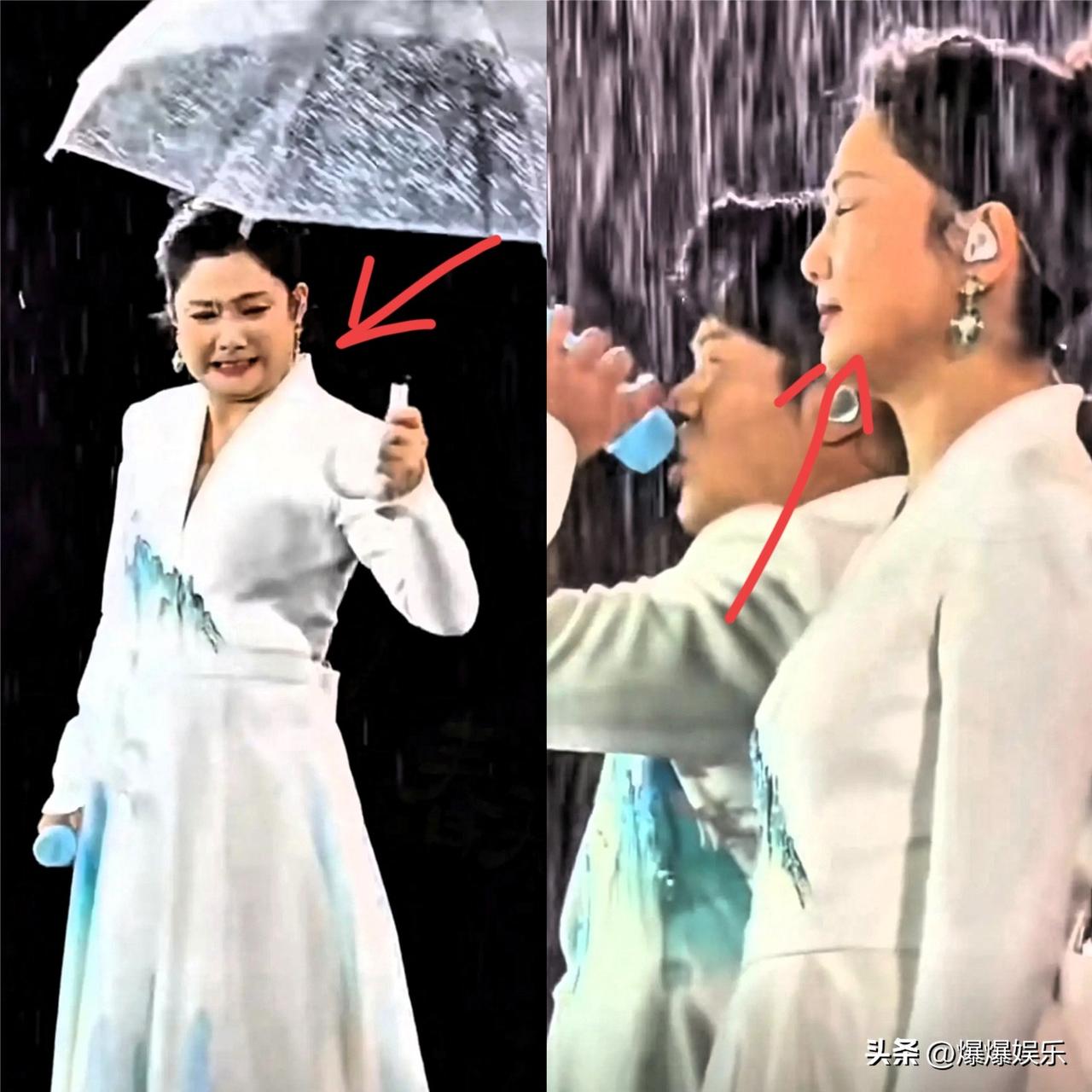 笑死，曾毅现在是越来越飘了！

演唱会上为了耍帅，直接把手里的伞给扔了。


一