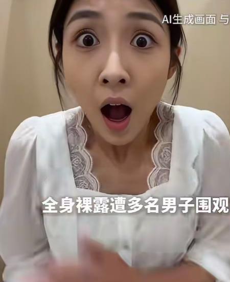 近日有女子爆料，自己在门店试衣间换衣服时，突然被小孩一把掀开了试衣帘，她当场全身