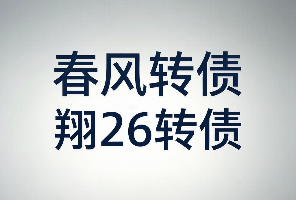 春风转债/翔26转债上市价格预测

1、春风转债上市价格预测:后天再看。
​
转