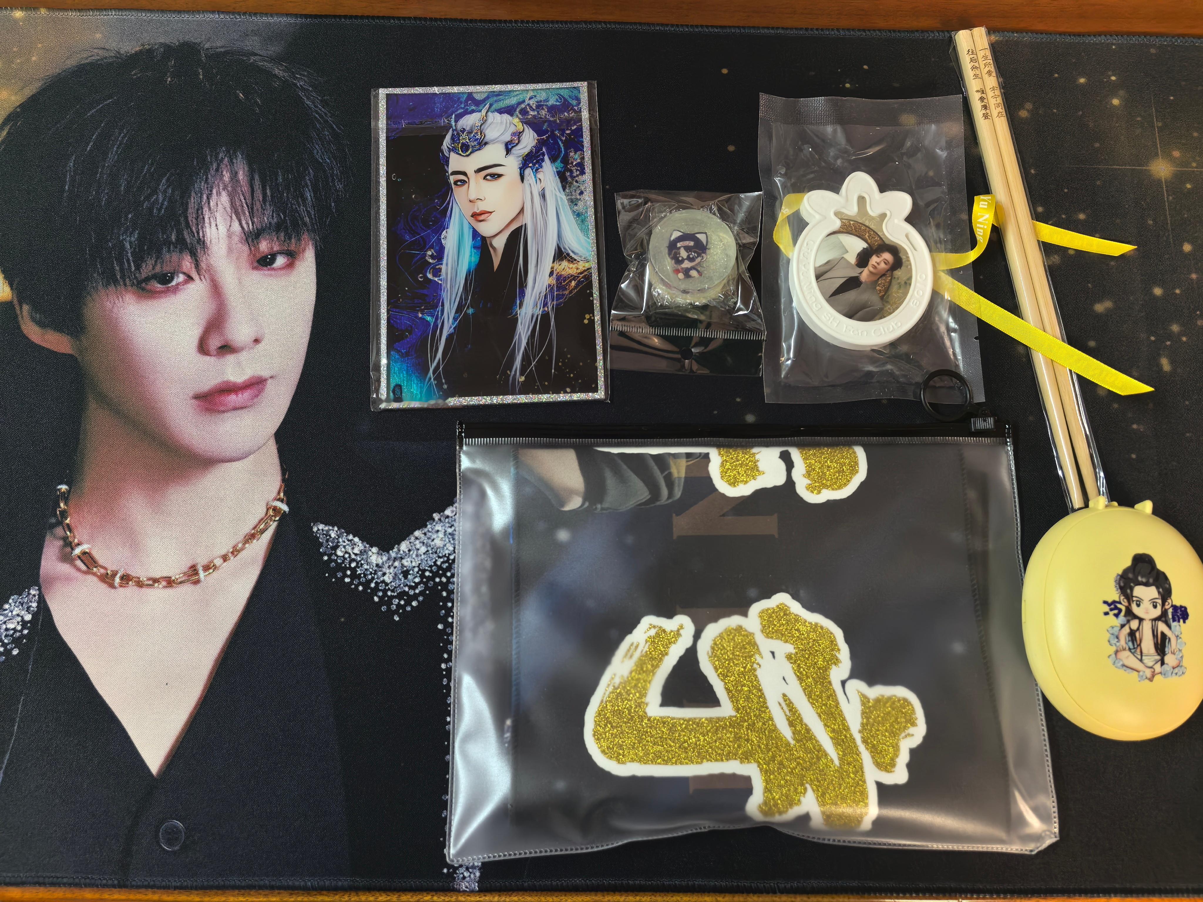 上棚贺刘宇宁生日的🛳️之旅，所附的伴手礼，真的有点儿东西，肉眼可见的用心！感谢