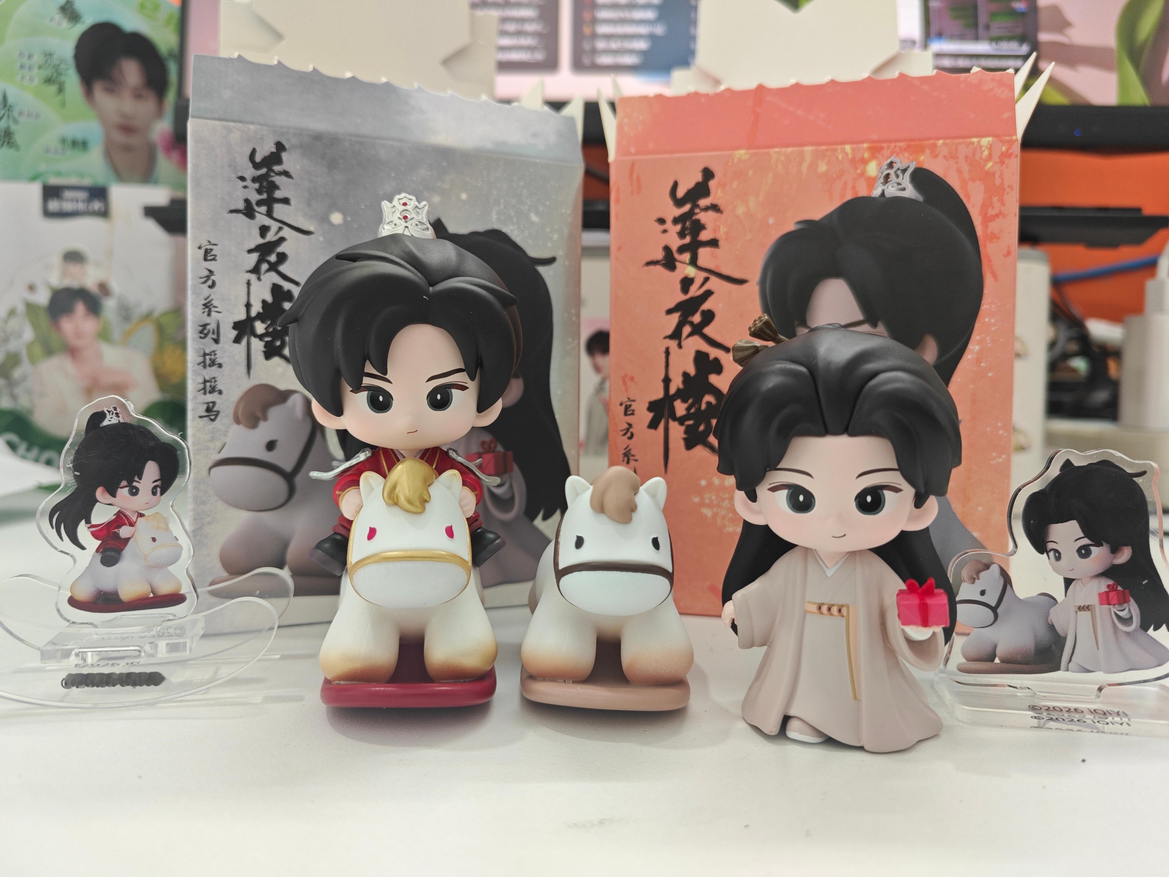 莲花楼手办什么时候买的，完全不记得了不过很精致很喜欢❤️ 