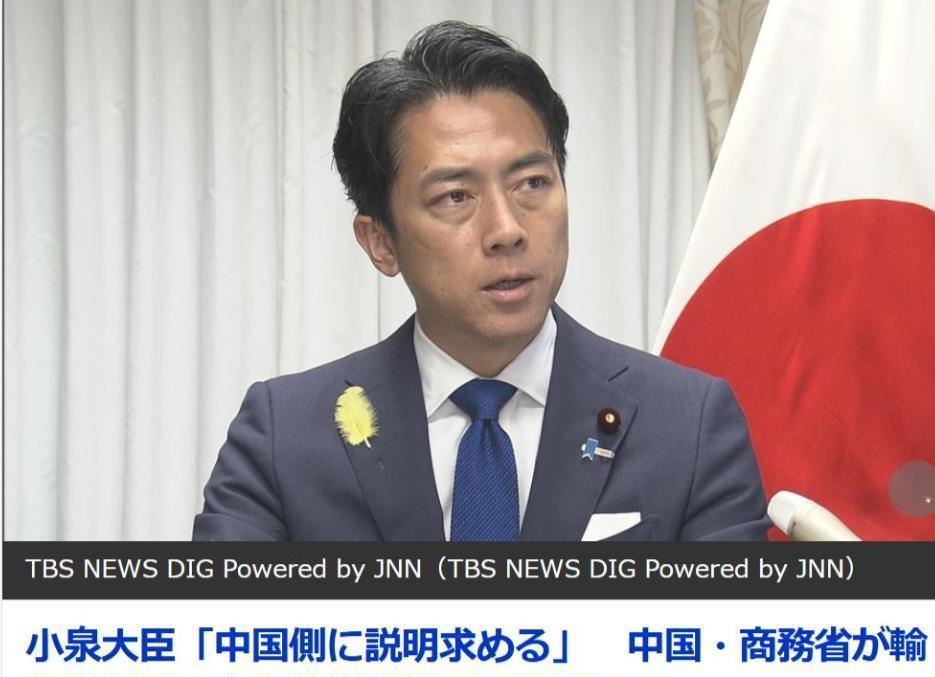 6月30日，日本防卫省曝出猛料：面对中国最新下达的对日出口管制清单，小泉进次郎暴