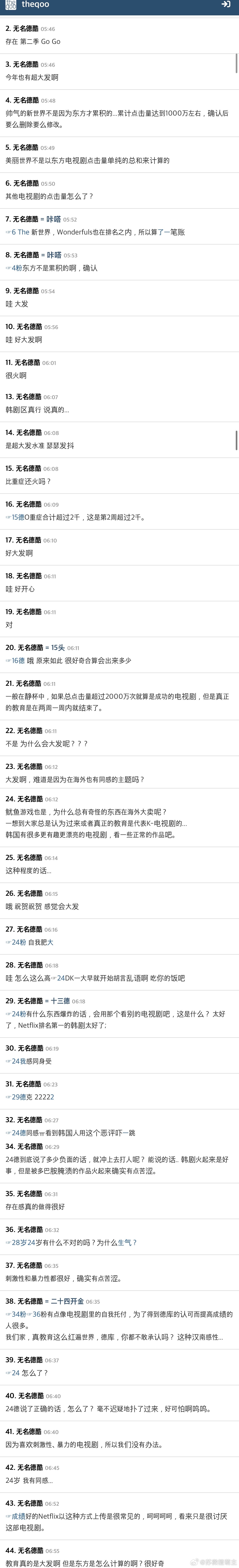【热帖】网飞剧集《铁拳教育》第二周观看量达2110万次（含英语圈在内全球总榜第一