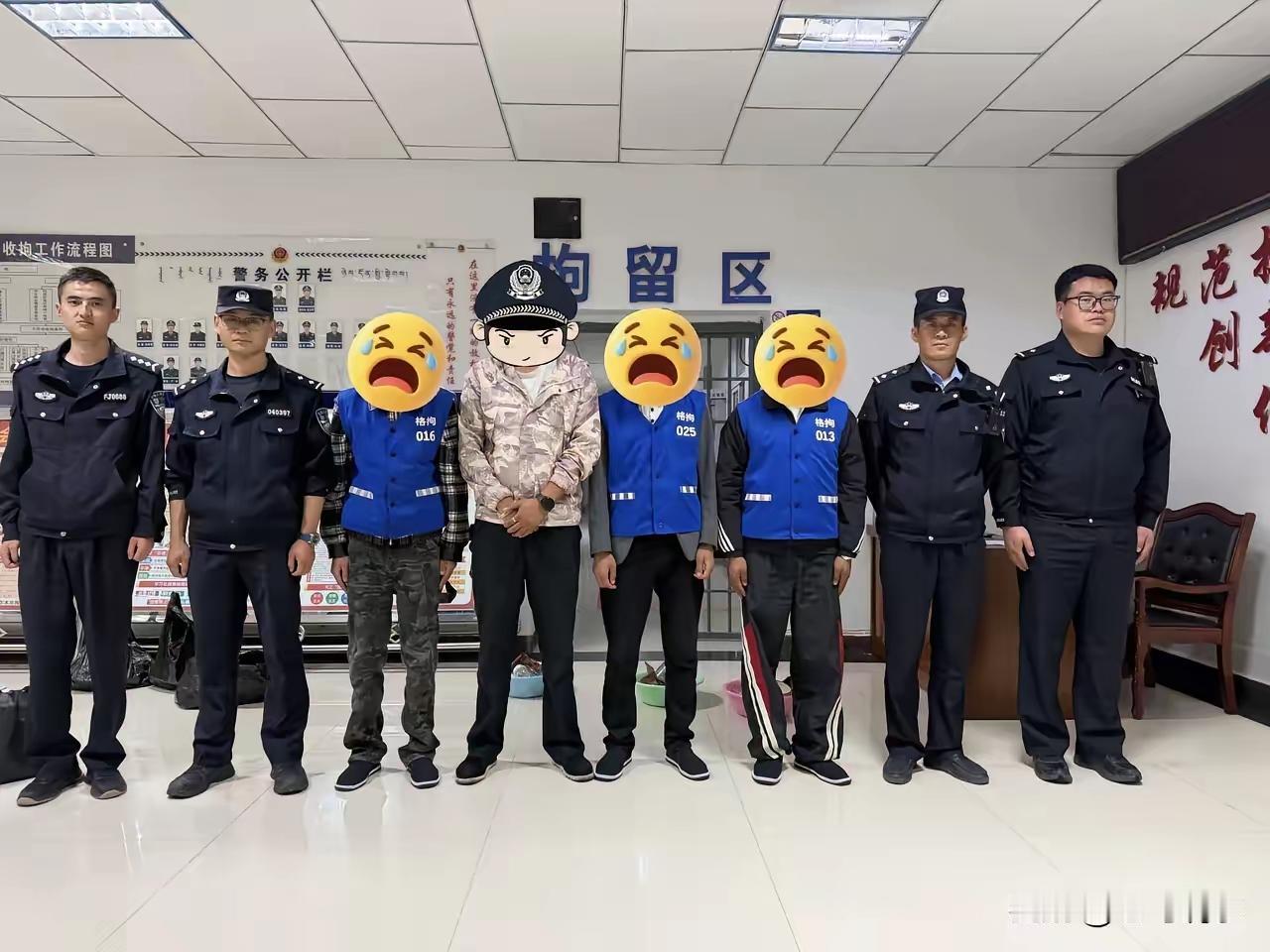 保安敢拦警察吗？？？这三个就敢！！！[捂脸][捂脸][捂脸]保安拦警察，这事儿确