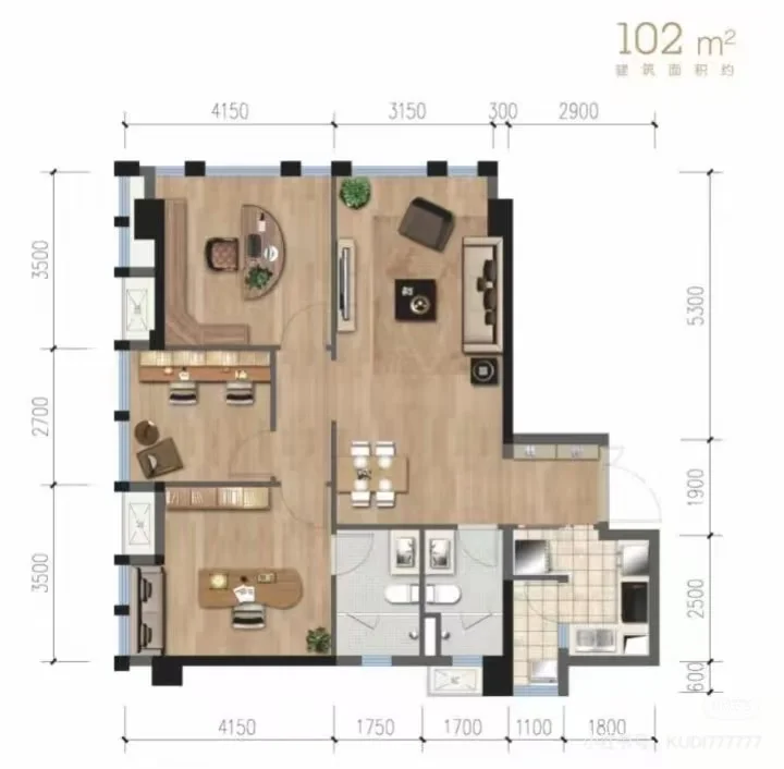 出一套花样年家天下的公寓 68w可🔪