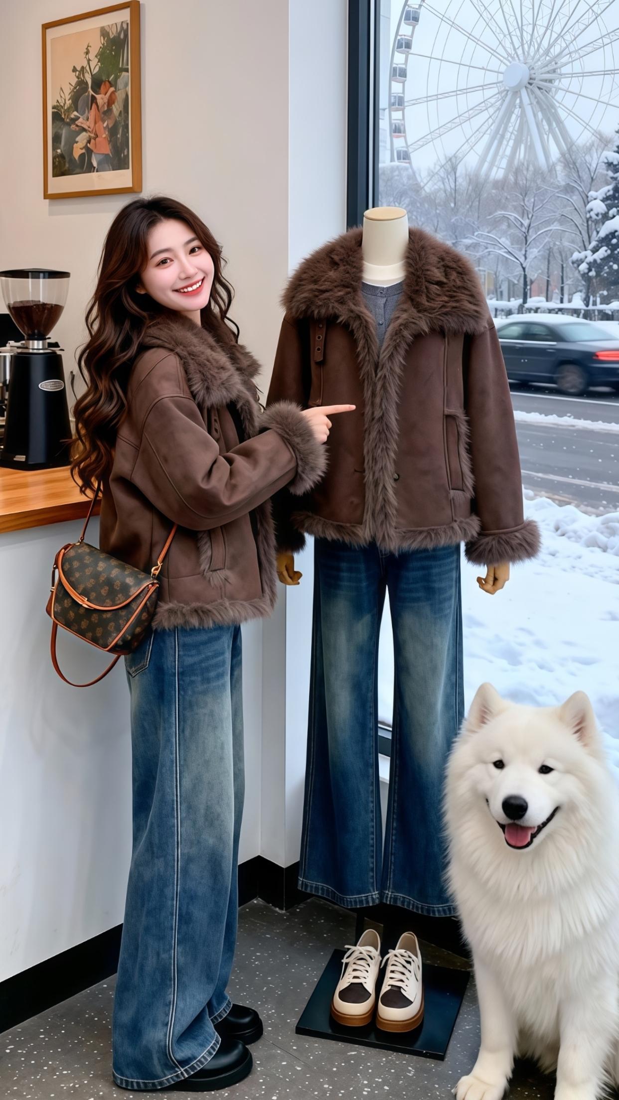 小个子穿搭 小个子女生 冬季必备 冬季穿搭 冬季新款