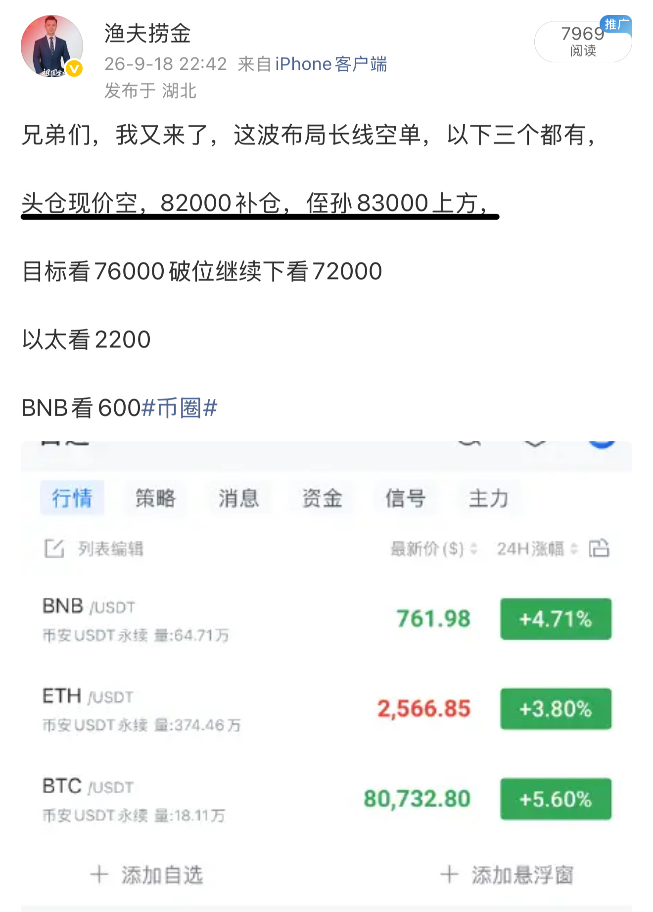 不管是18号的现价单到82k补仓的，还是19号上车的朋友们，目前也是有1k的空间