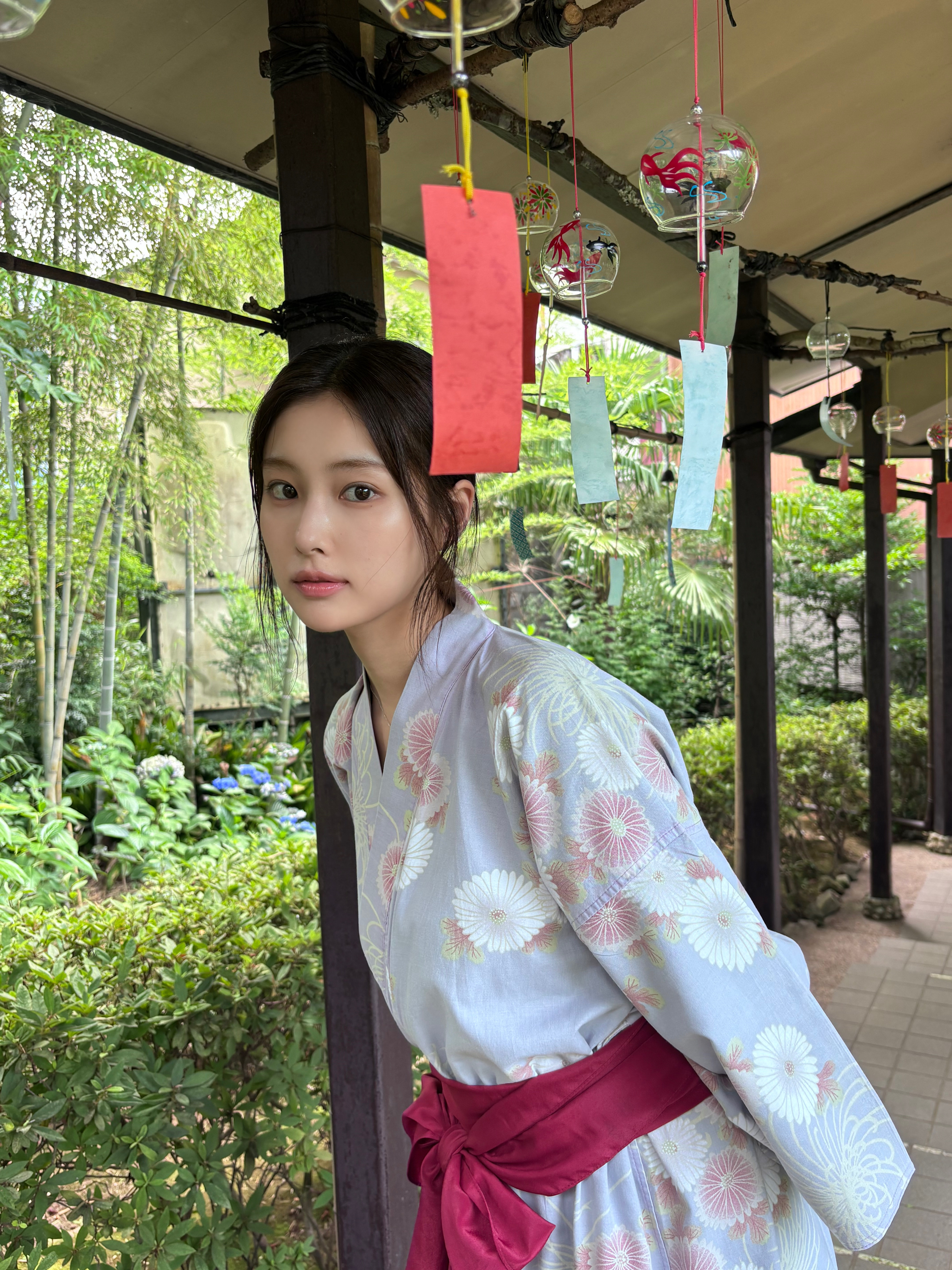 睡醒就看到惠元的照片 