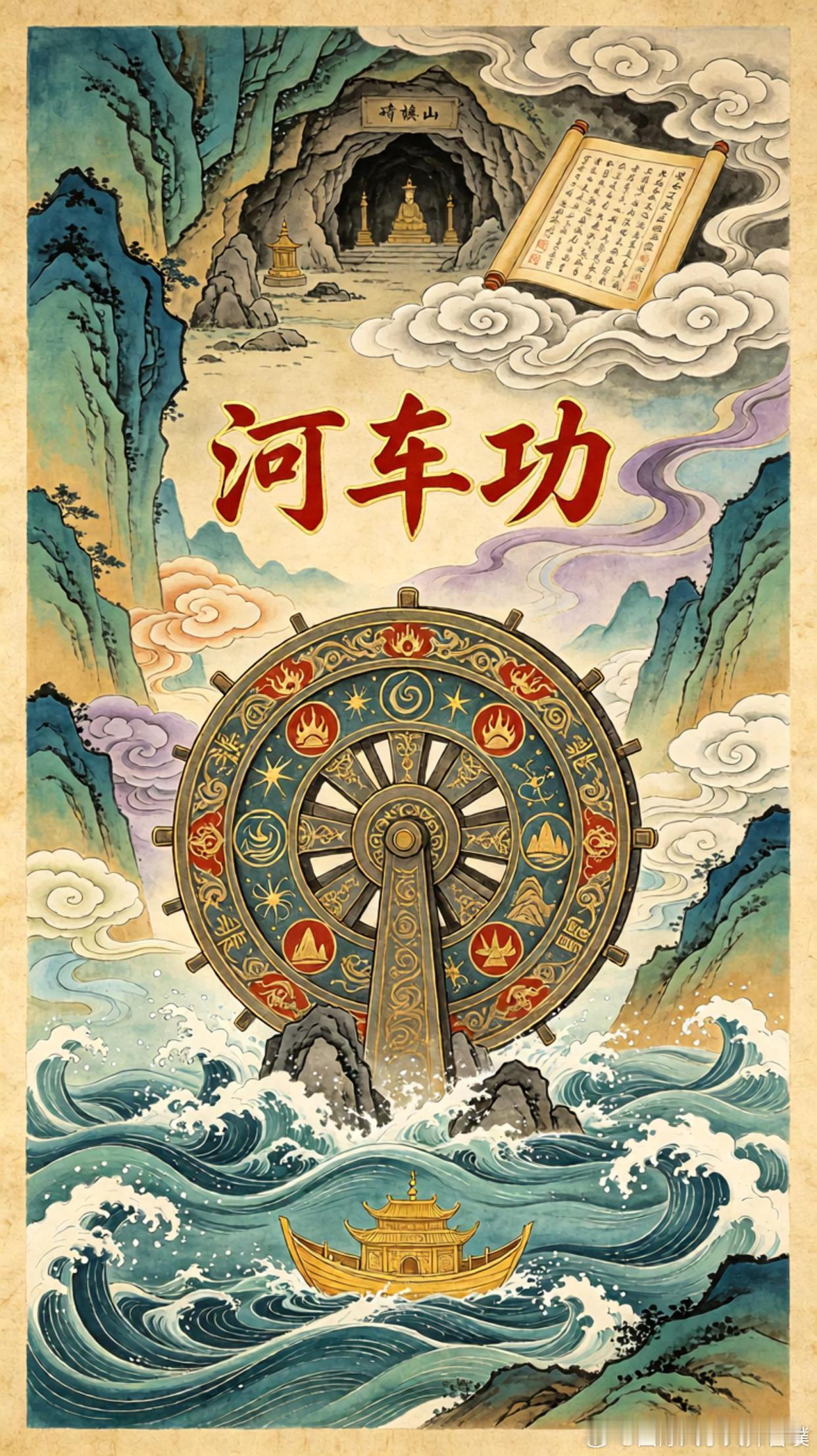 上古奇文《河车功》，120字道尽顶级处世智慧！顺境不惰，逆境自强，拿捏分寸稳渡一