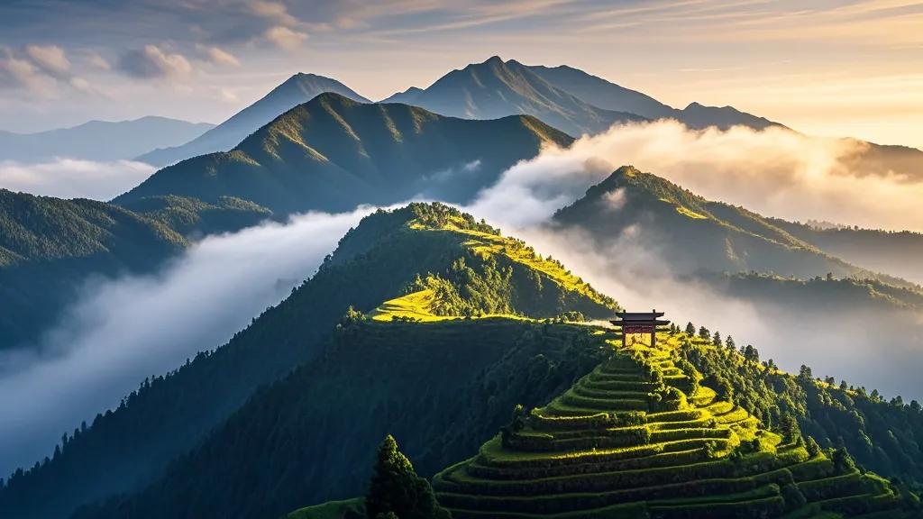高山与鲜花
#摄影镜头的风光# 
#最美的风景照片# #风光美景照片# 
（李春