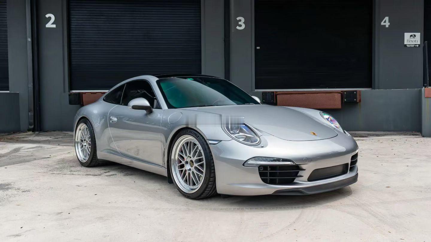 保时捷991升级BBS LM锻造轮毂 