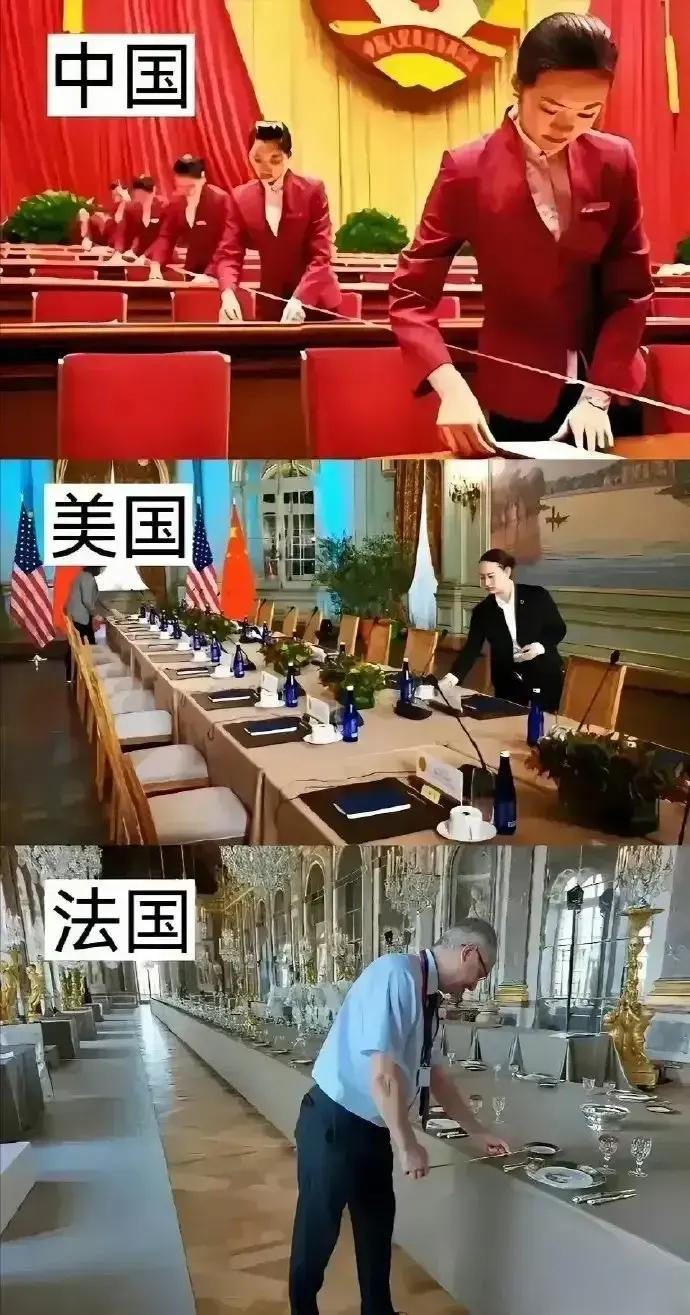 公知：图1是形式主义，图2是社交礼仪，图3是工匠精神。润人：图1是劳民伤财，图2