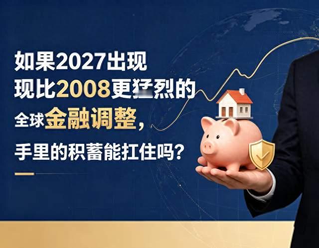如果2027出现比2008更猛烈的全球金融调整，手里的积蓄能扛住吗？