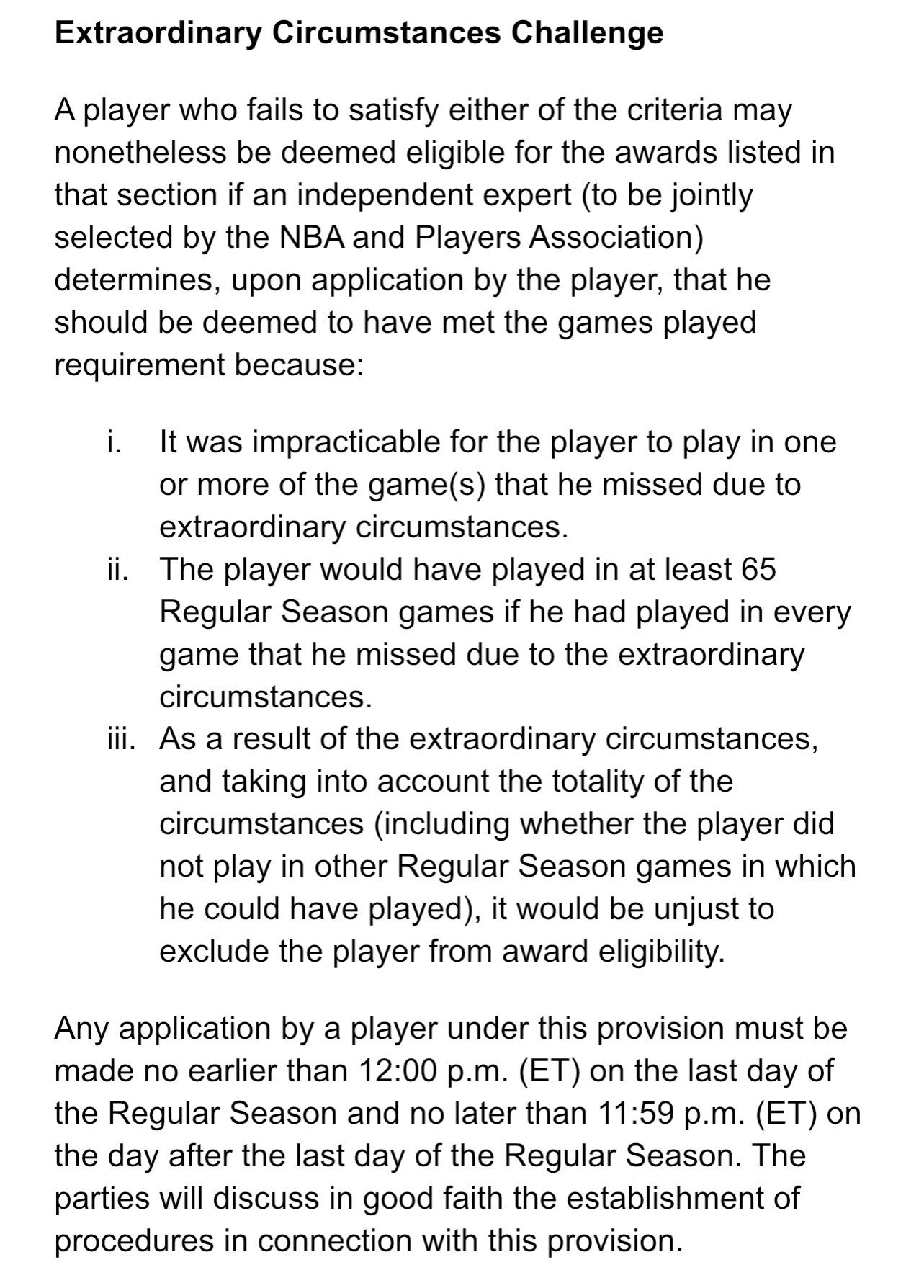 薪资专家Bobby Marks晒出联盟关于“特殊情况豁免”的解释并表示：根据下述