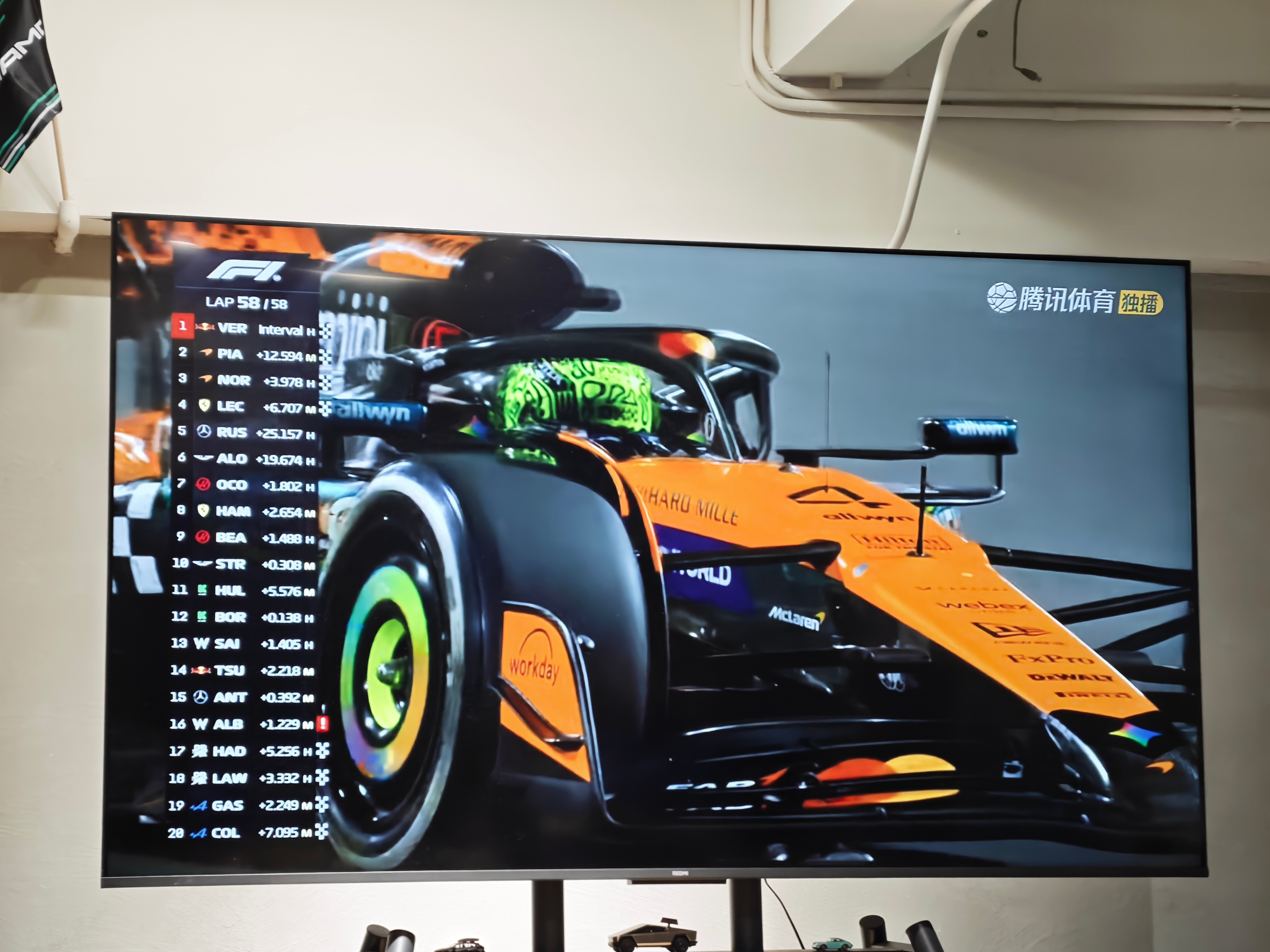 诺里斯加冕F1世界冠军新科世界冠军：麦克拉伦车队车手：兰多诺里斯~2025f1阿