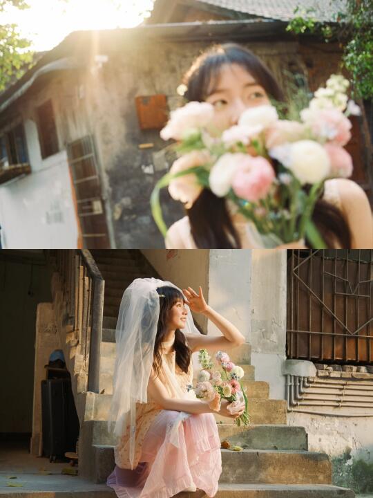 向阳花开处，少女与光同尘💐