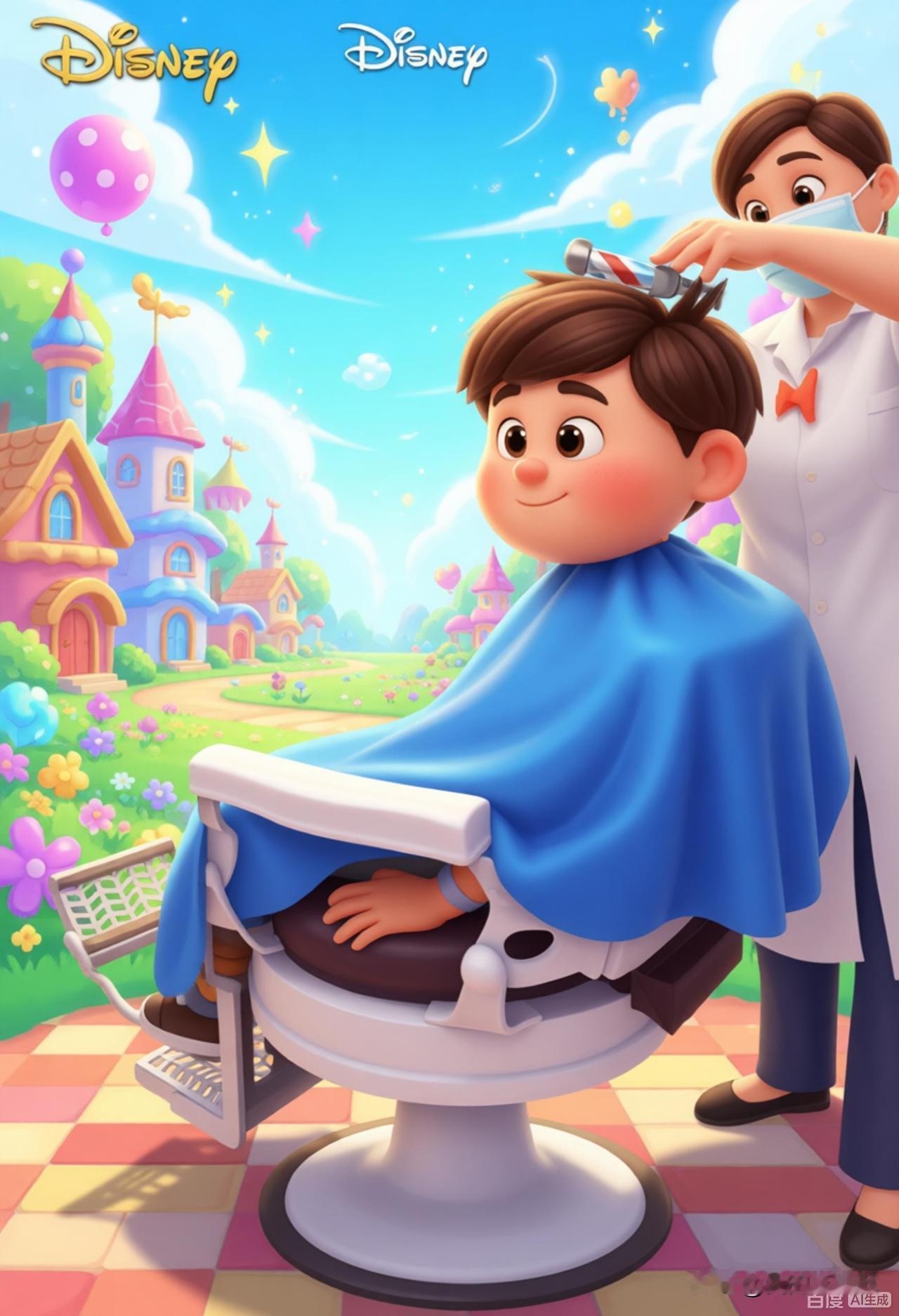 今天在西宁交通巷一家理发馆理了个30块钱的头。腊月二十八，除夕前夜，按说该是人挤