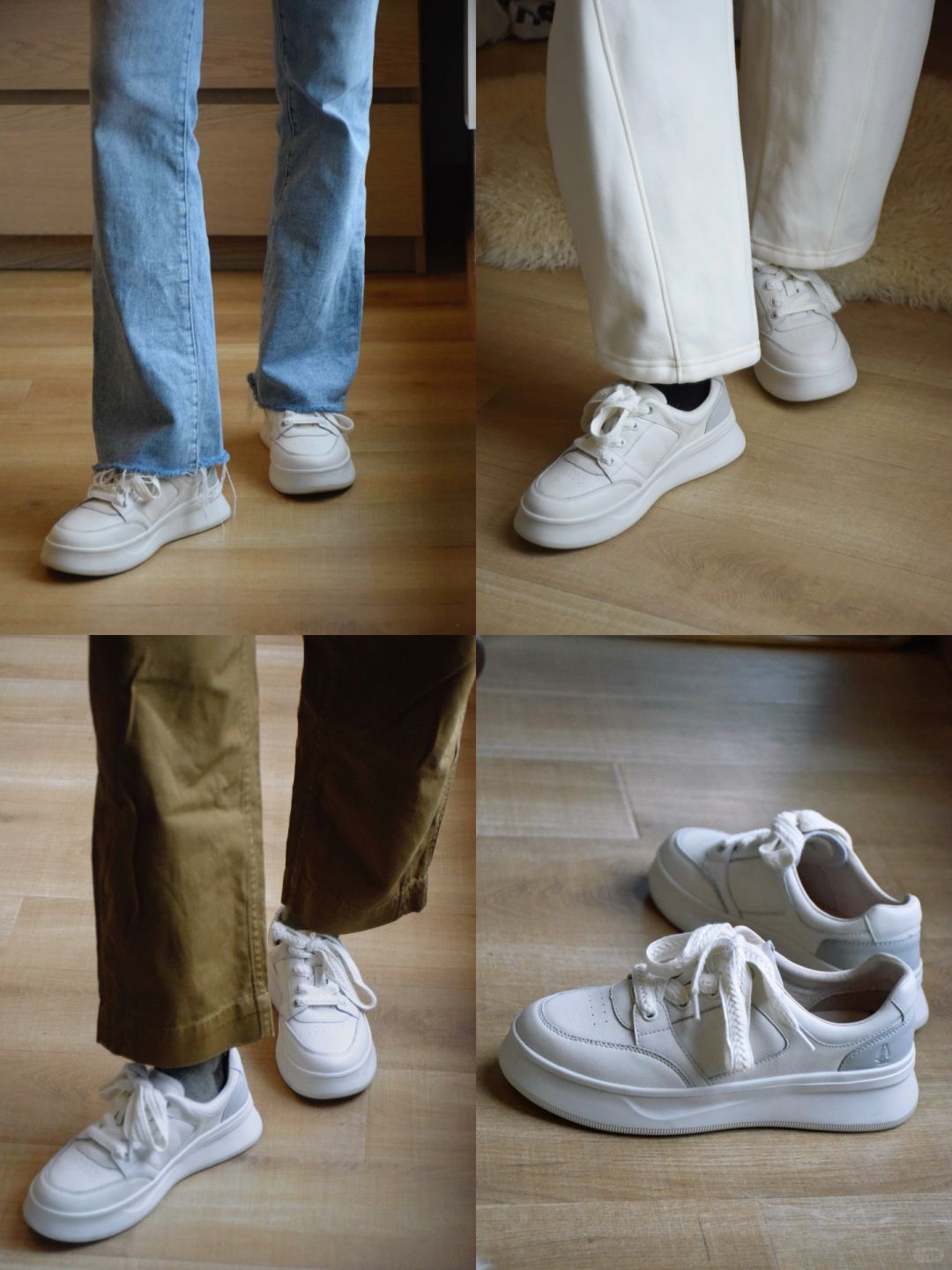 精简鞋子计划👟 必备百搭真皮板鞋