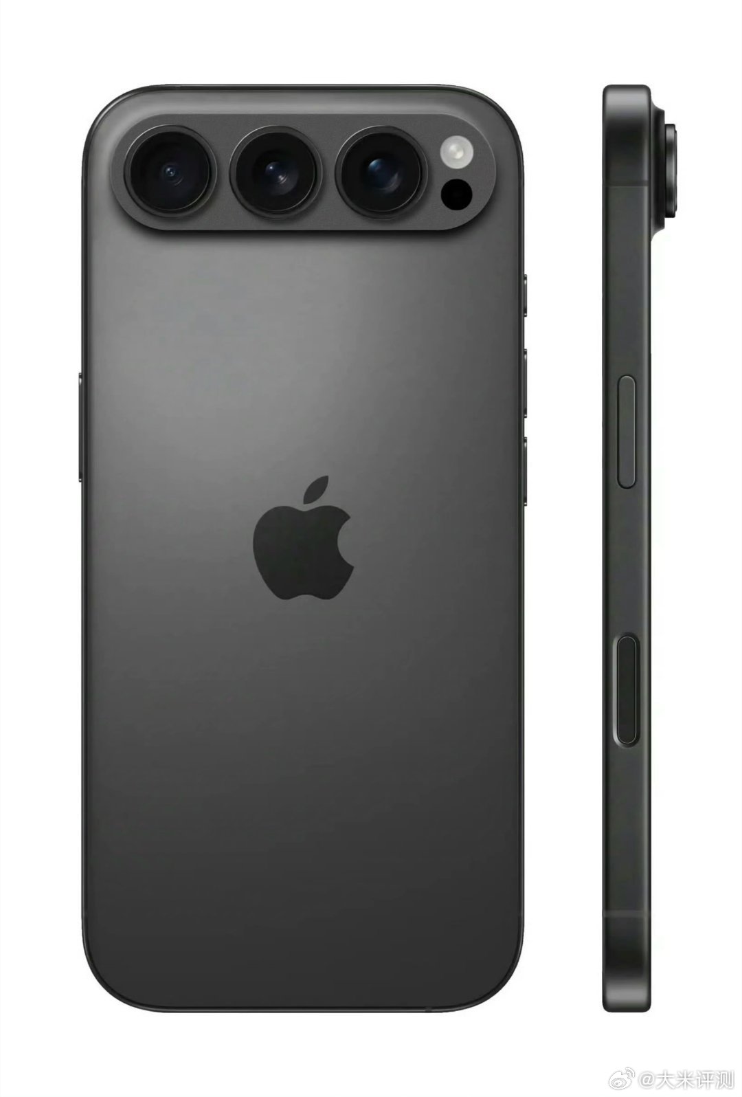 iPhone17或改用条形横置摄像  U1S1这个Deco设计，日常握持基本不挡