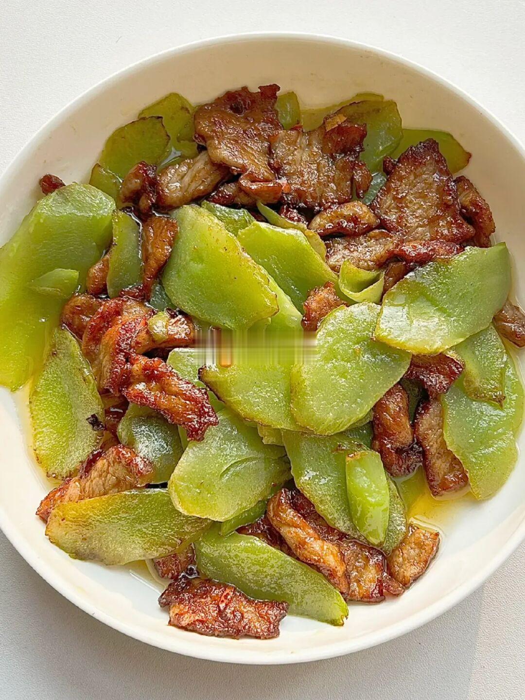 简单又好吃家常菜 莴笋炒肉