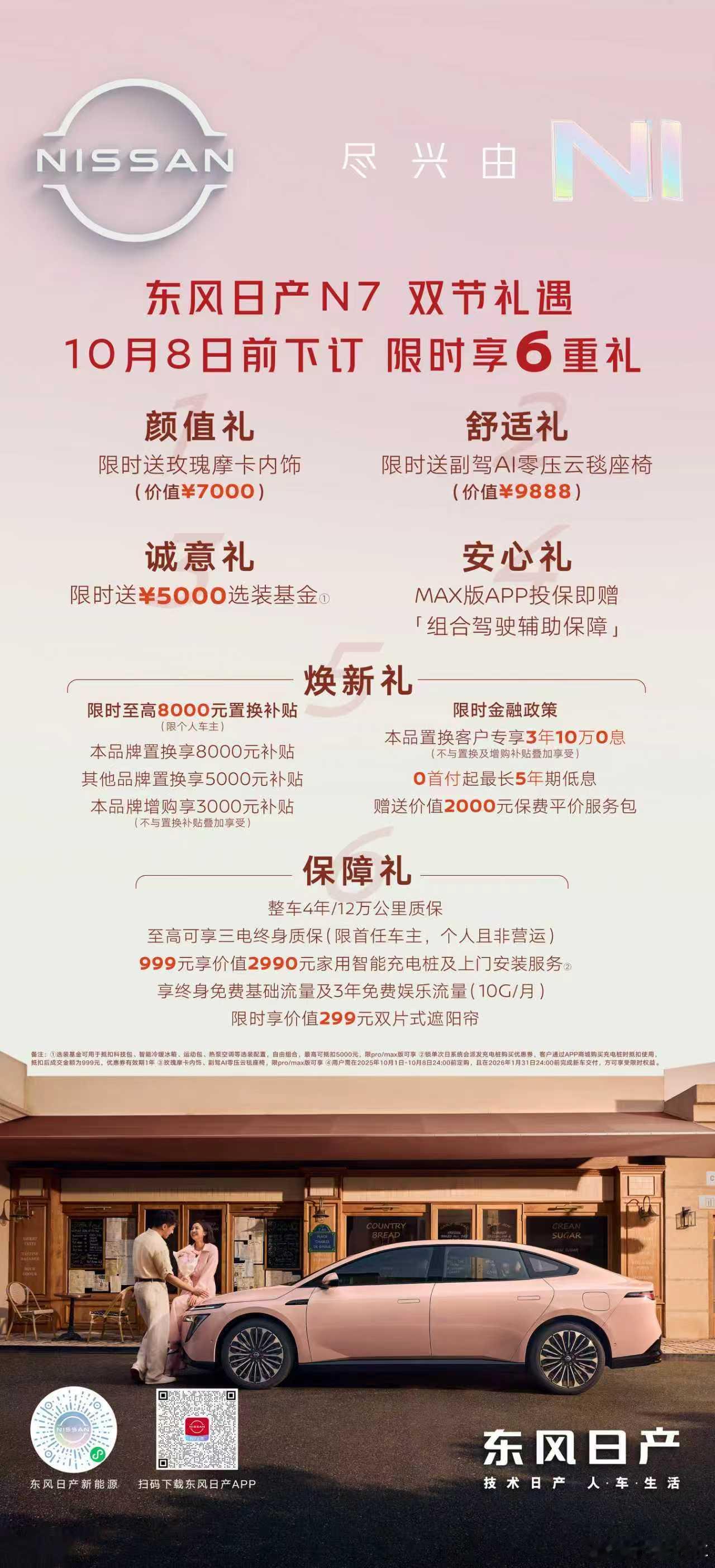 今年8月份，东风日产N7的交付和销量双双破万，这在合资纯电车型里绝对是里程碑式的