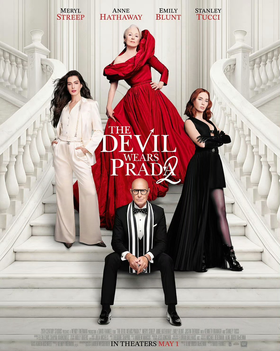穿普拉达的女王2｜The Devil Wears Prada 2 全新海报发布，