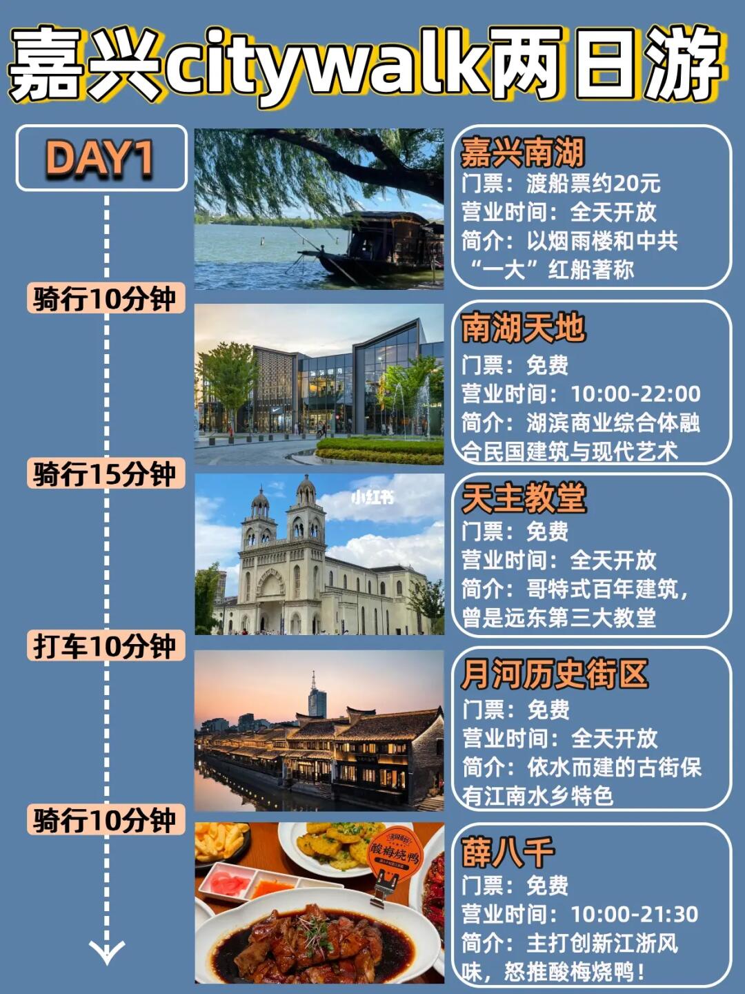 嘉兴citywalk，保姆级攻略出炉✔️