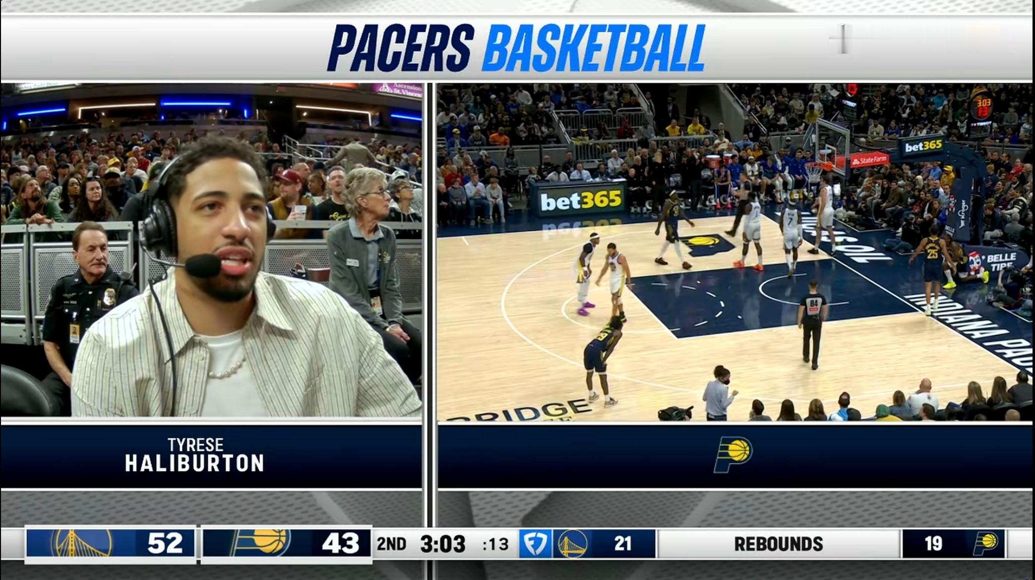 这分屏看的难受[泪奔]勇士vs步行者 ​​​