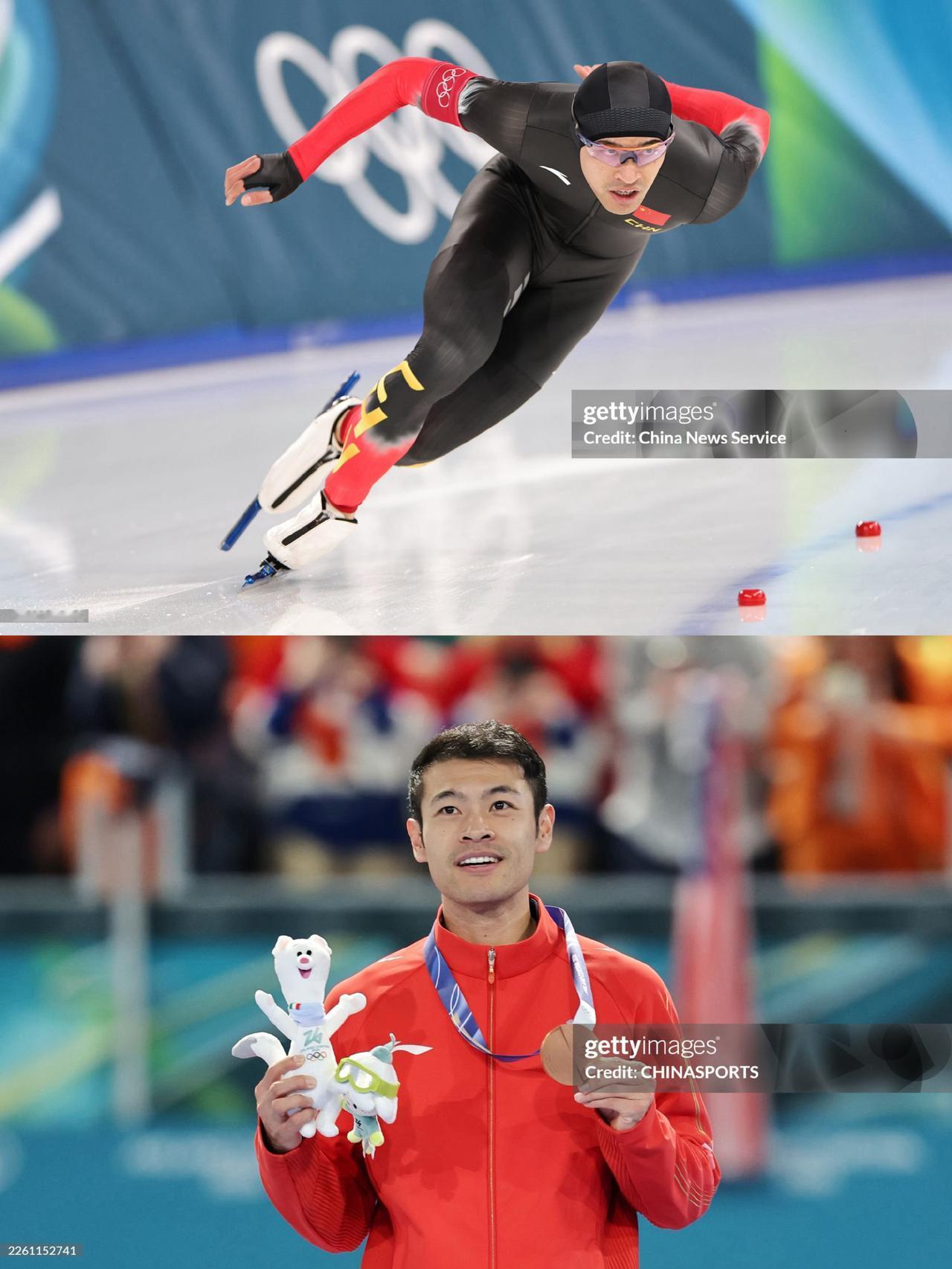中国男子速滑项目在冬奥历史成绩：

2018年，平昌冬奥会：高亭宇500米铜牌?