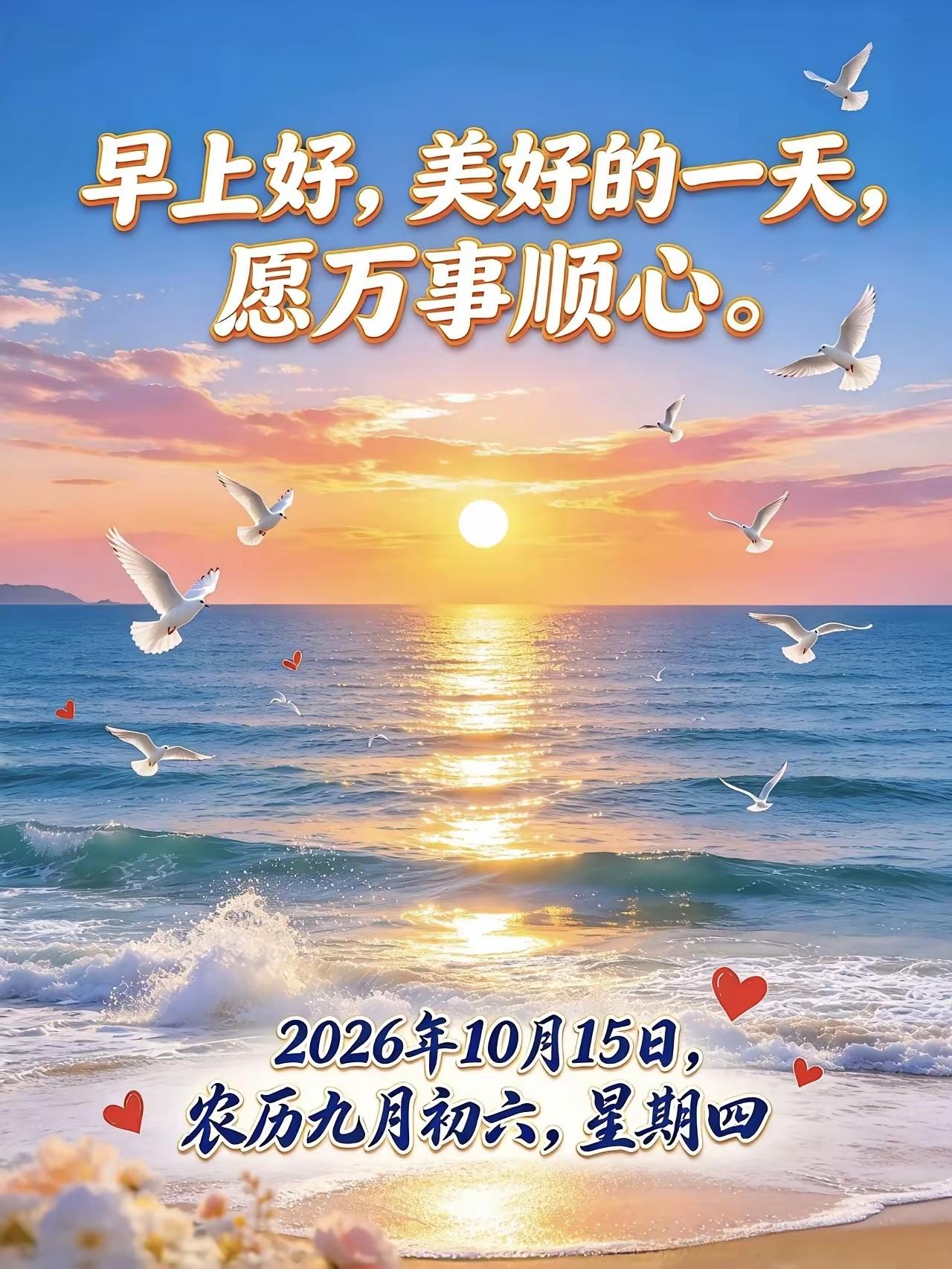 10.15日🌹🍎早上好♥️🌹
祝福您健康、平安、喜乐！