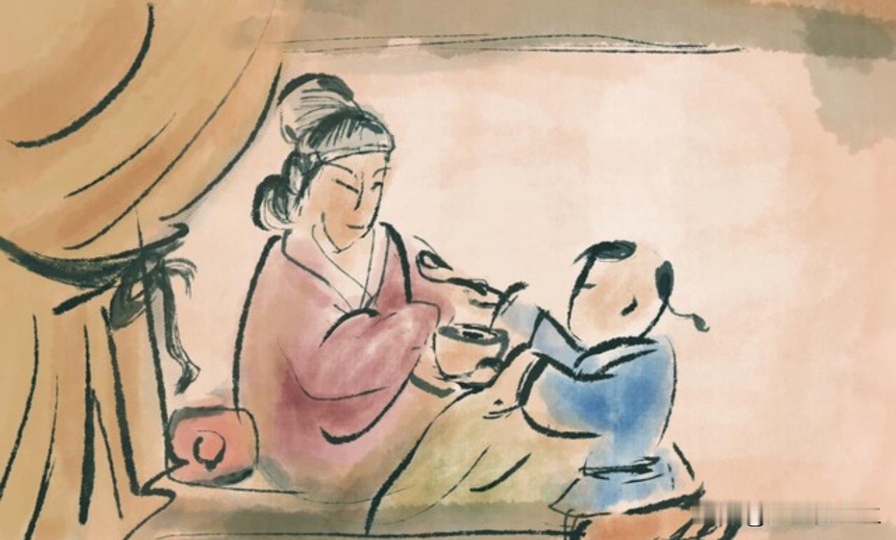 历史上最实在的帝王孝子，是汉文帝刘恒。
母亲薄太后病重三年，他放下帝王架子，全程