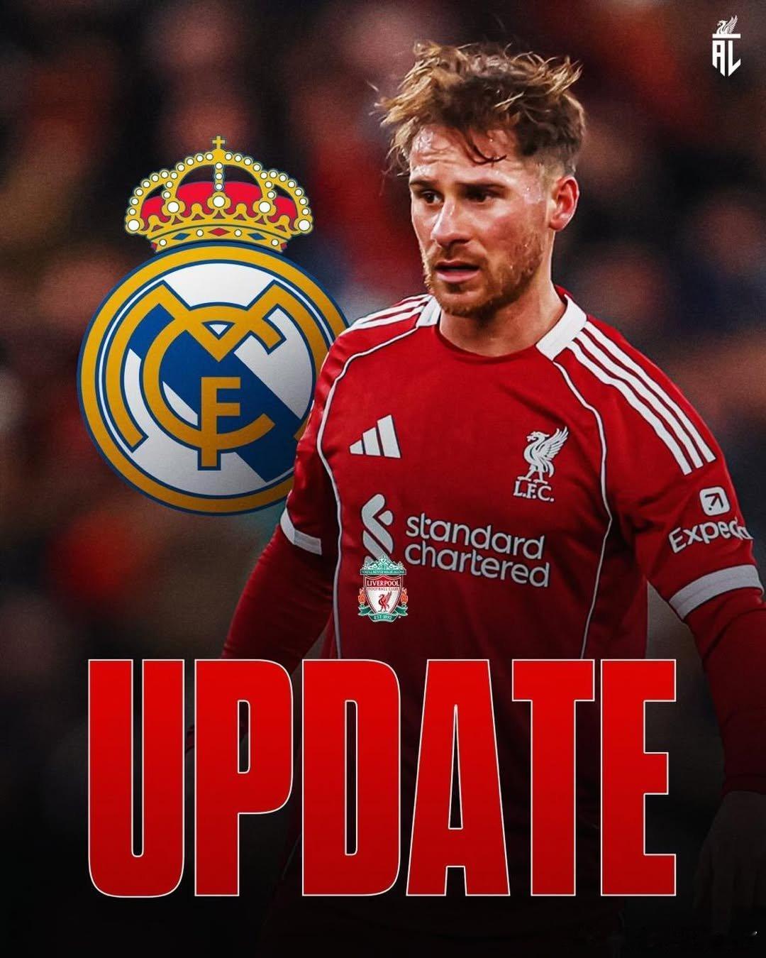 麦卡父亲卡洛斯·麦卡利斯特近日接受采访时，针对其儿子与皇马的转会传闻及潜在转会的