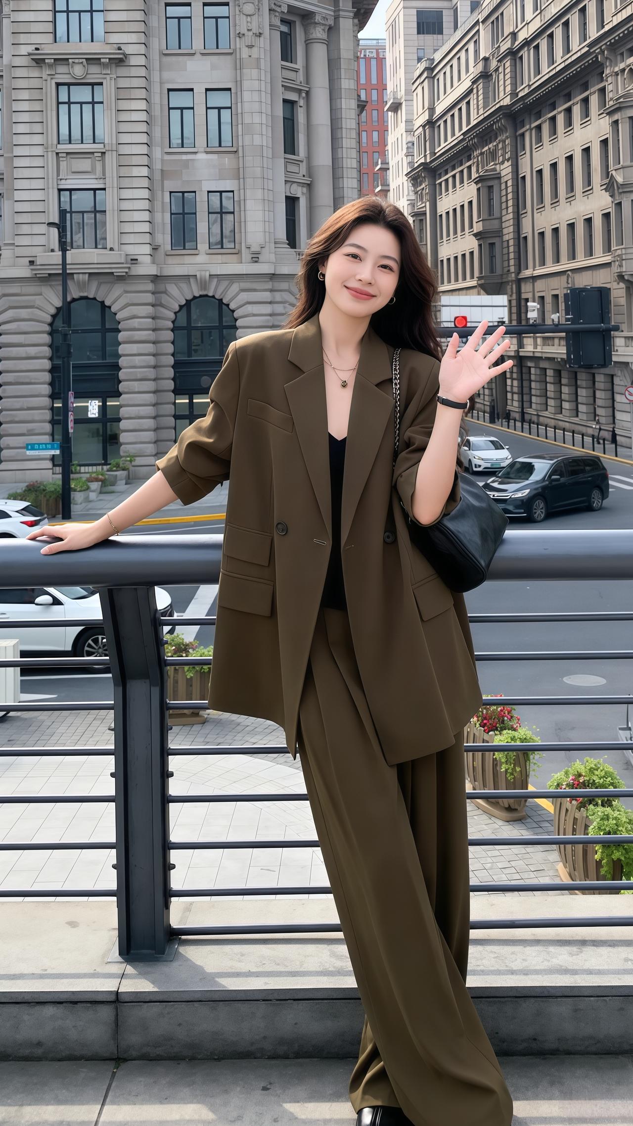 每日搭配分享👗时尚穿 穿出你的chic风 穿搭韩系穿搭今天穿什么