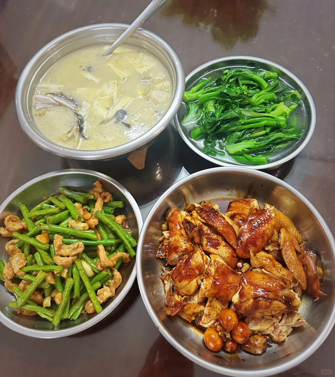 广州一家四口的晚餐！