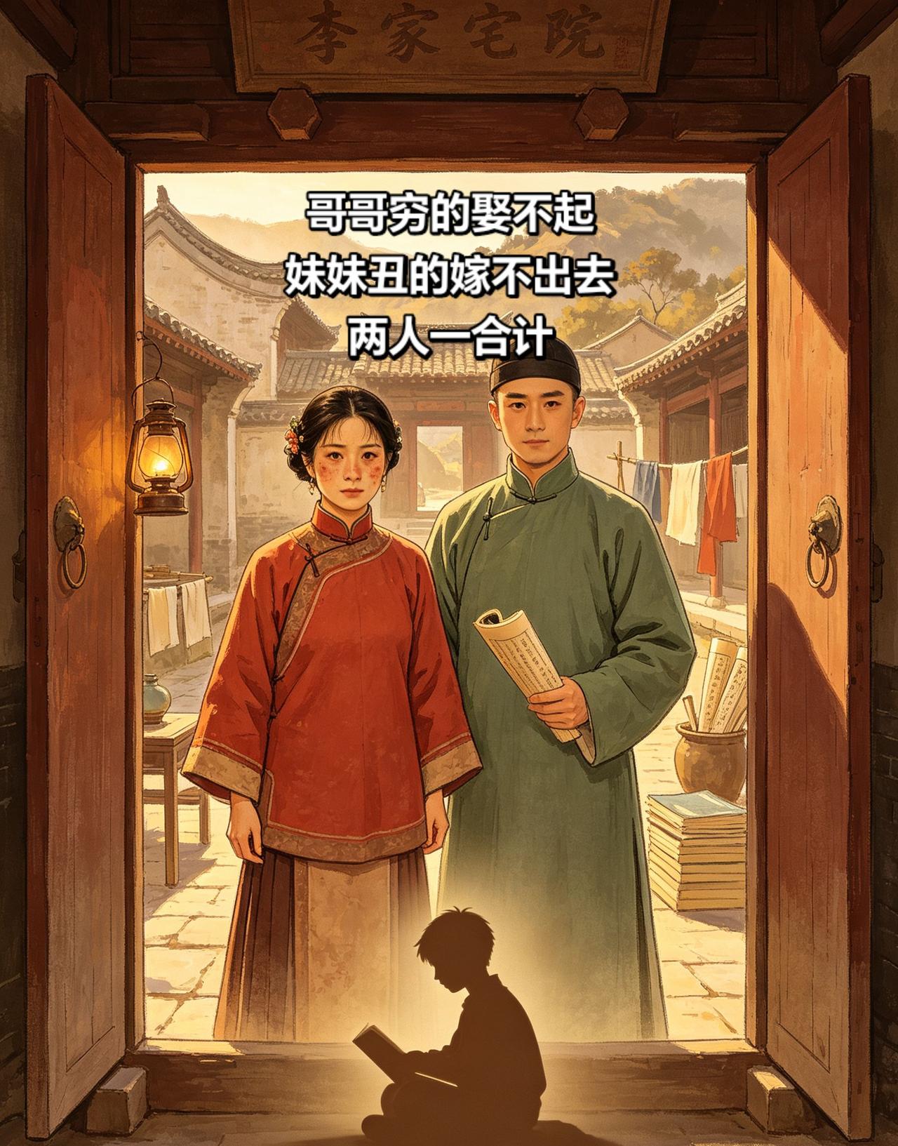 一对被乡邻嘲笑的“奇葩夫妻”，生下的儿子却改变了中国命运

清朝嘉庆年间，有个叫