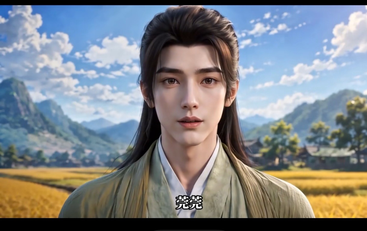 长在我心巴上的短剧男主温润如玉，公子世无双额头不高也不矮，但足够开阔，主头脑聪慧