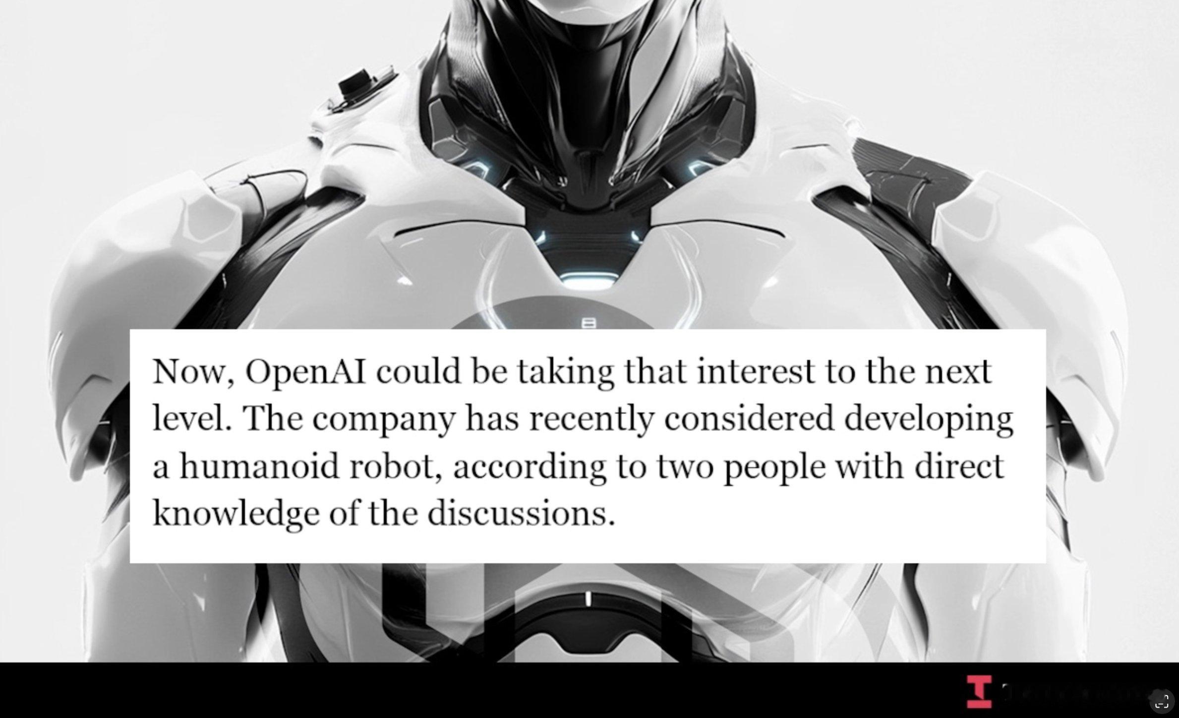 The information 的独家：两位知情人士透露，OpenAI 考虑探索