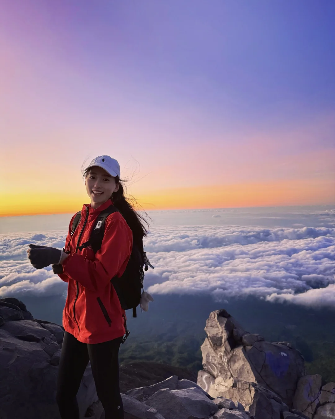 人生第一次独自登顶啦｜阿贡火山徒步攻略