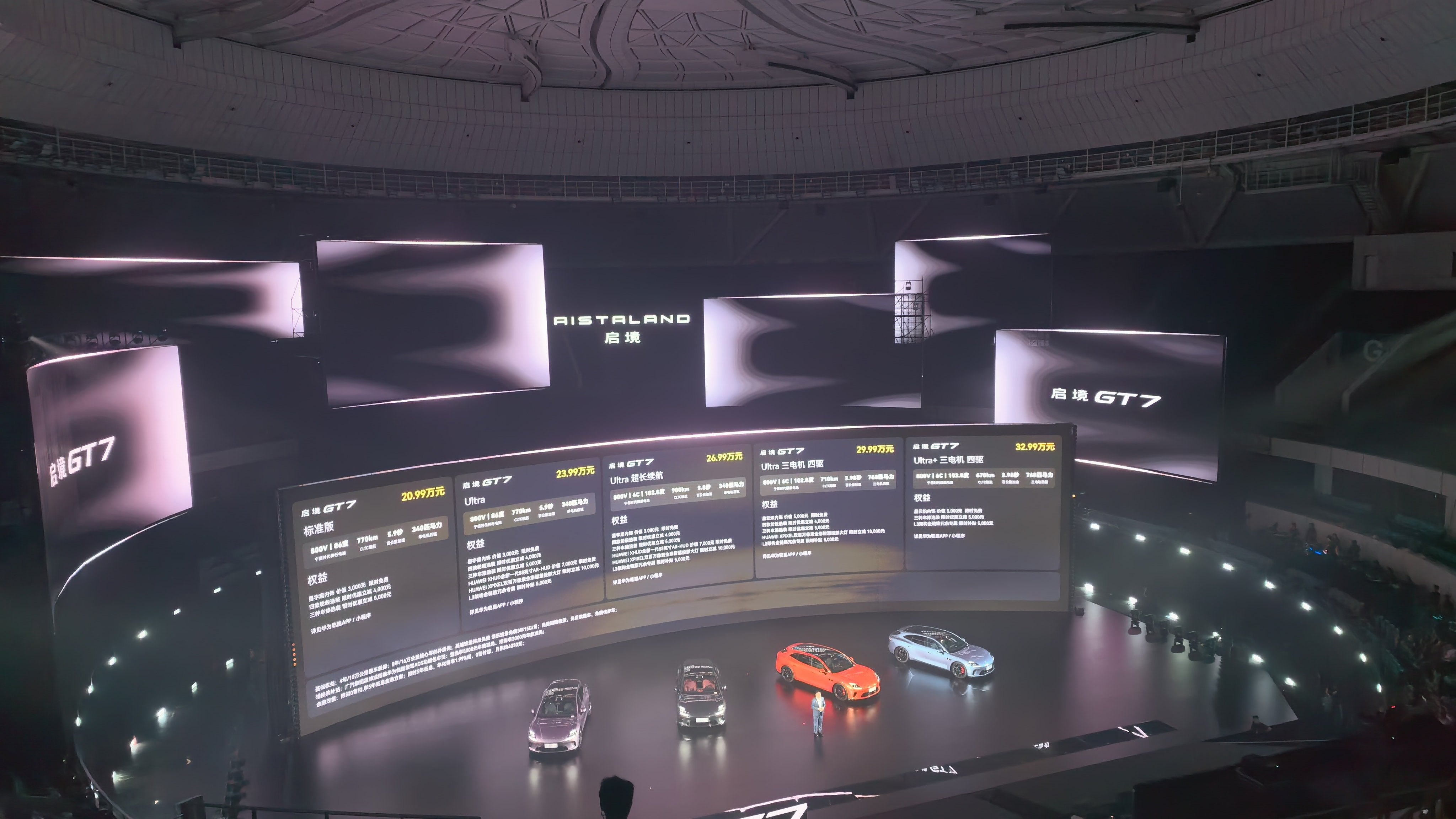 启境GT7 20.99万起 杭州·杭州奥体中心体育场