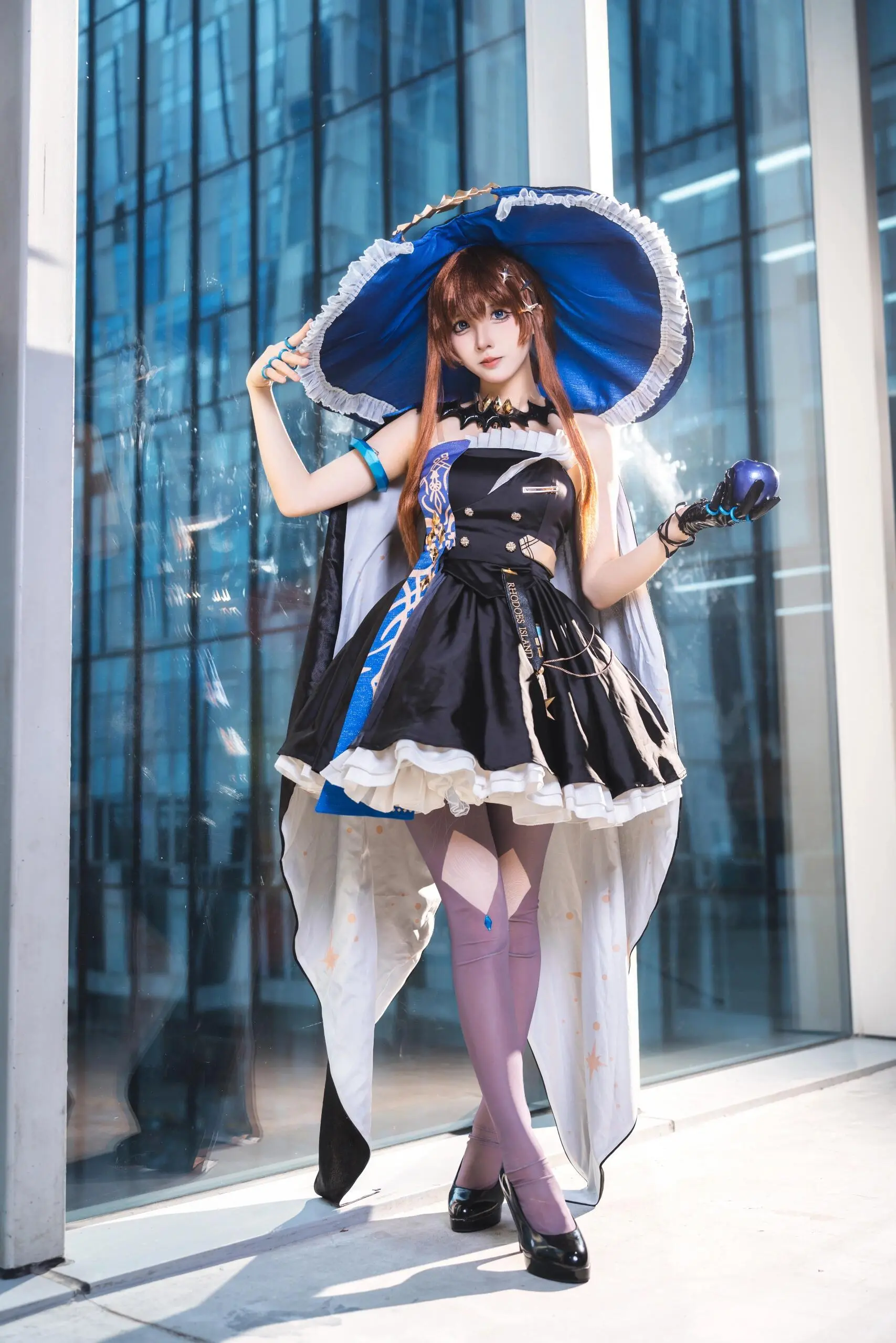 音律联觉阿米娅 cosplay 音律联觉 明日方舟cos 漫展养眼造型大赏