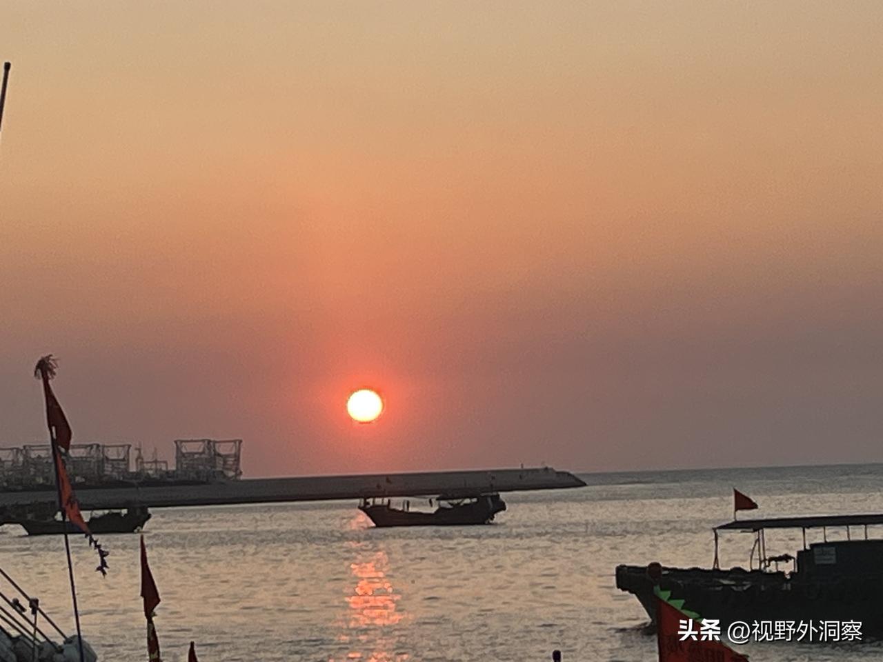 晒图笔记大赛鱼港的傍晚。