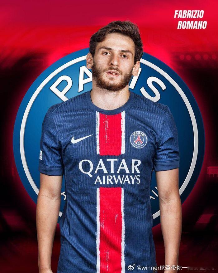 知名记者罗马以标志性的“Here we go！”确认，克瓦拉茨赫利亚将加盟巴黎圣
