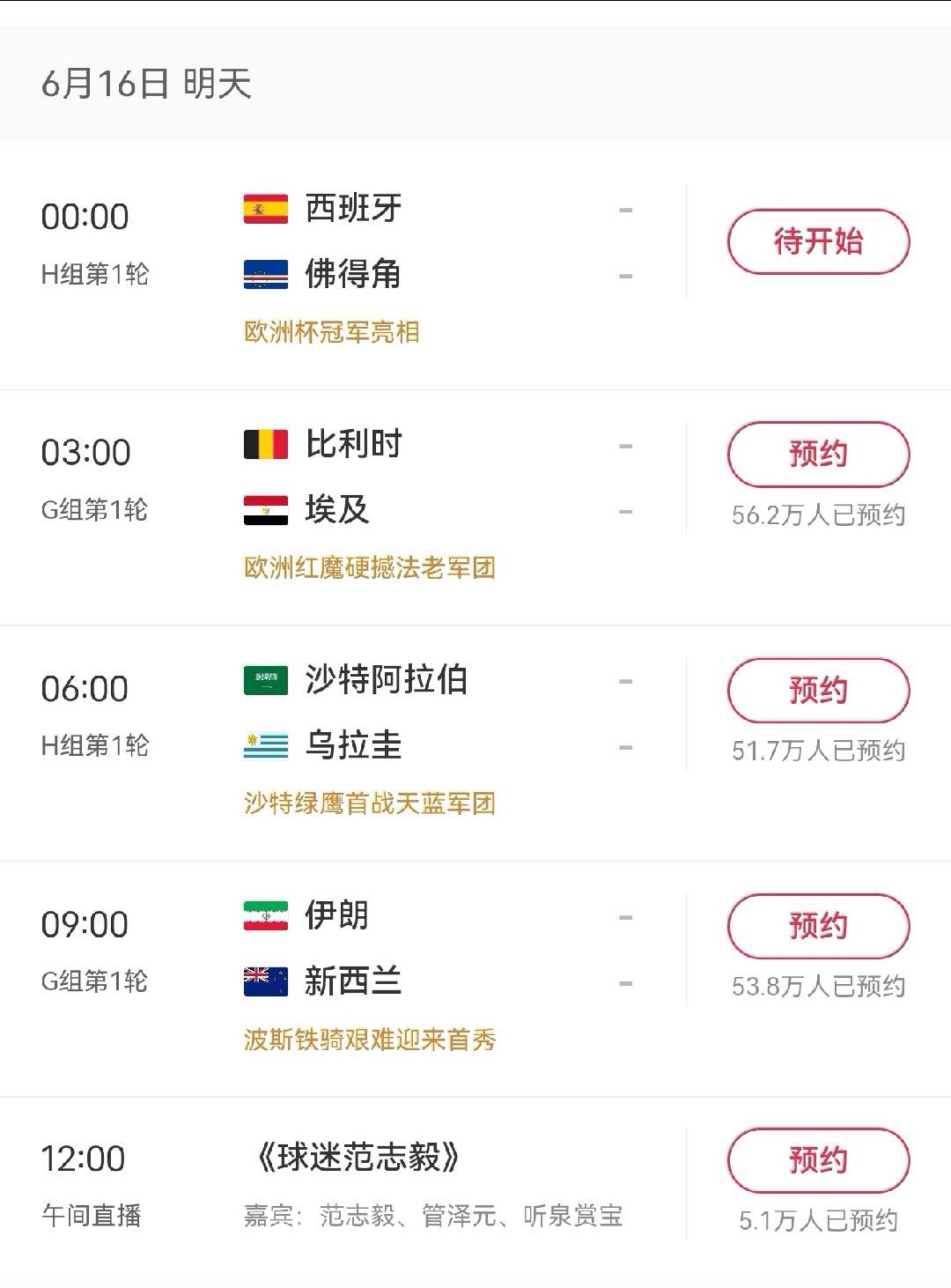 本届世界杯惨案来得太快了世界杯 明日赛程安排！世界杯