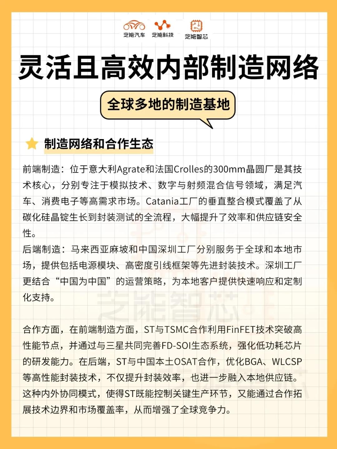 意法半导体：技术与制造战略值得借鉴半导体